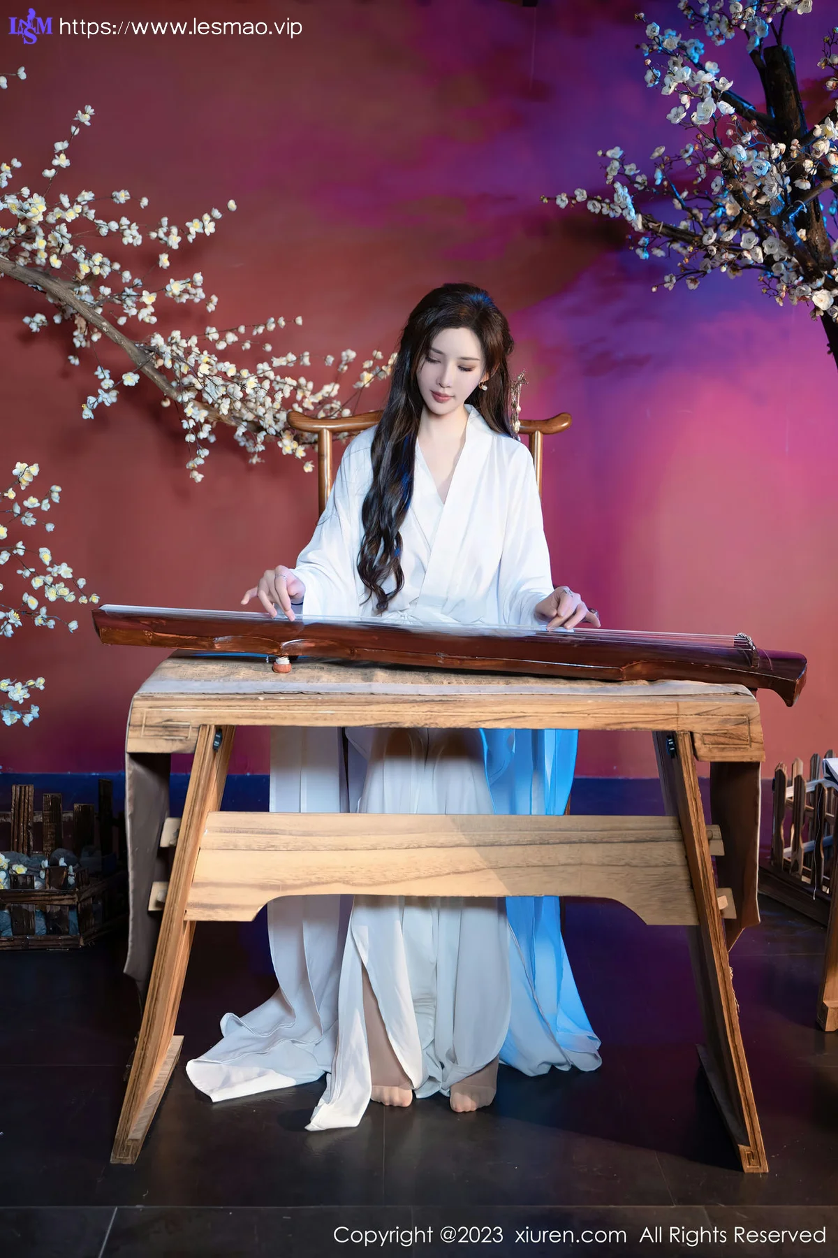 XiuRen 秀人 No.7625  Carol周妍希 白色汉服性感写真22 - 5