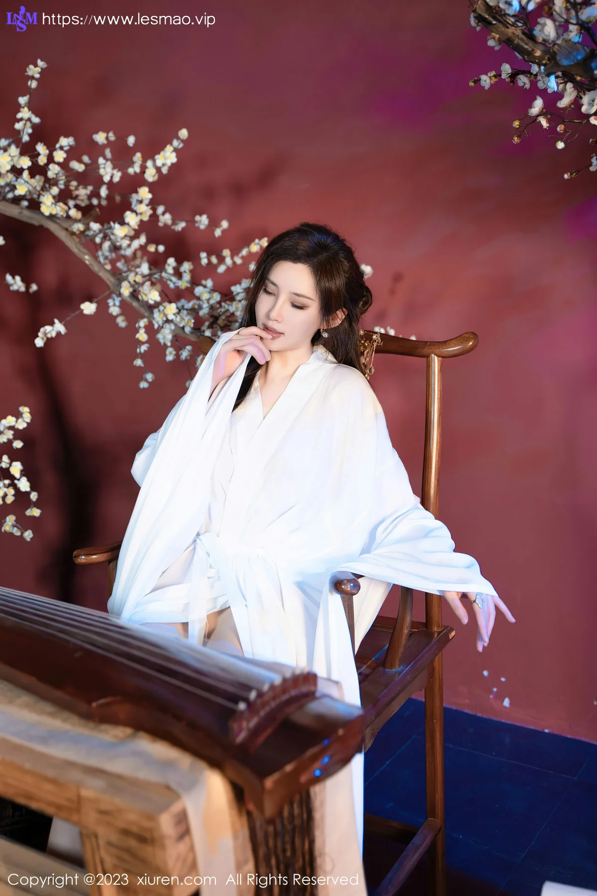 XiuRen 秀人 No.7625  Carol周妍希 白色汉服性感写真22 - 9