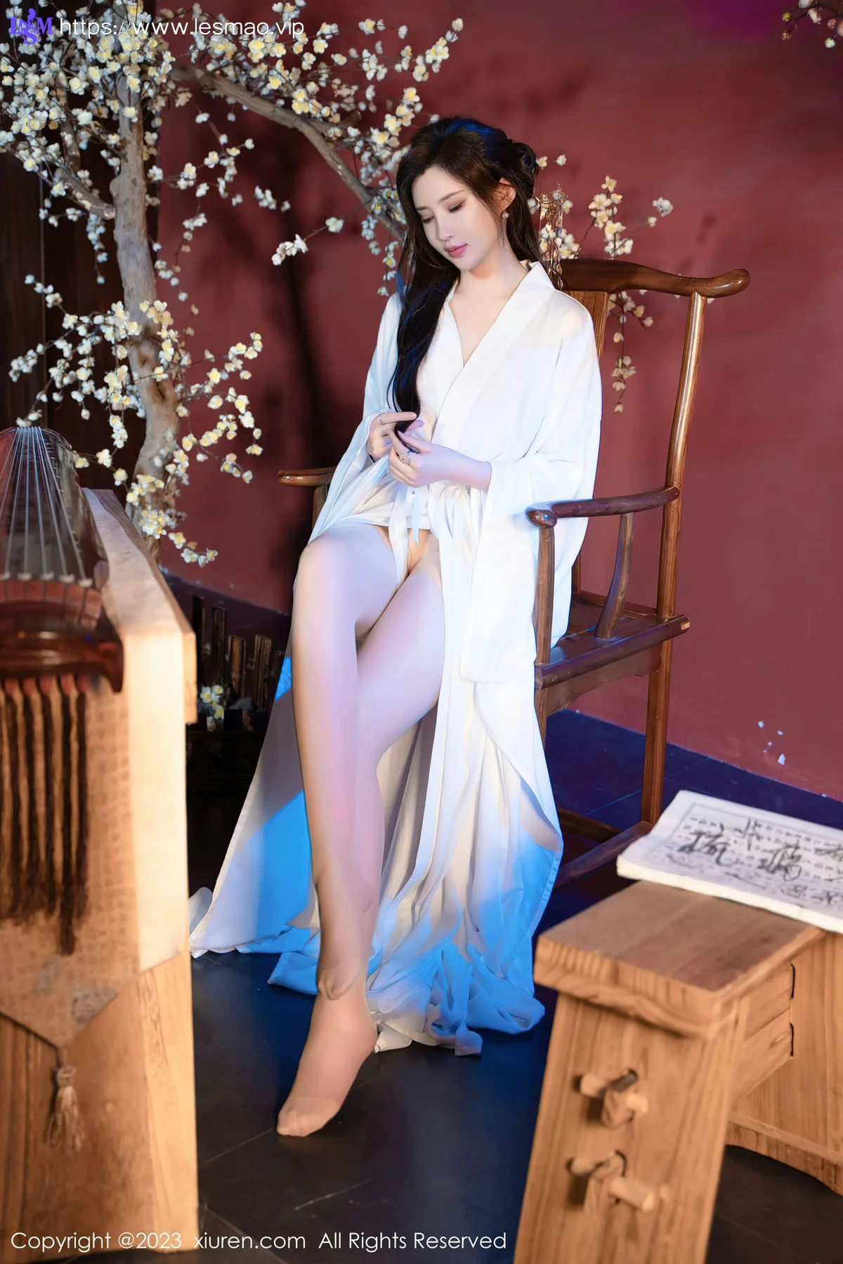 XiuRen 秀人 No.7625  Carol周妍希 白色汉服性感写真22 - 2