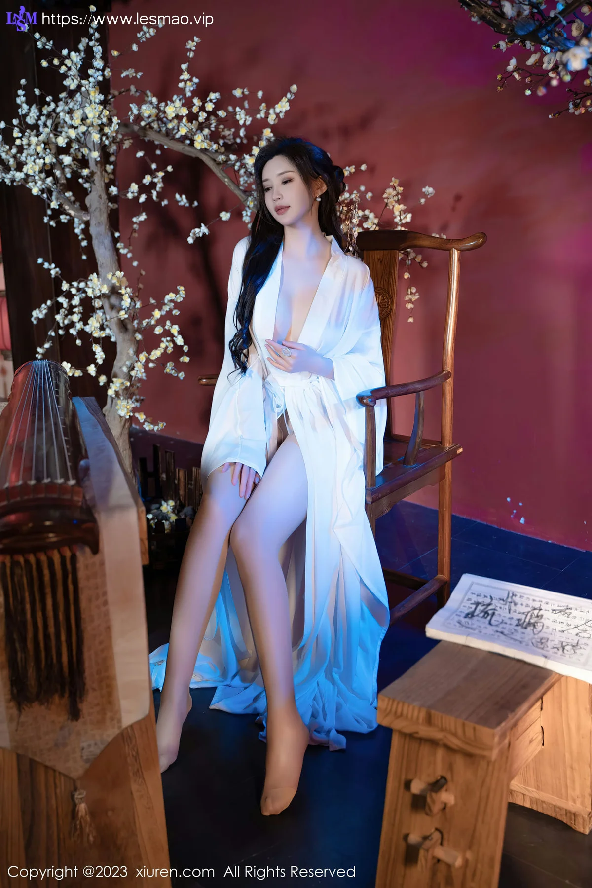 XiuRen 秀人 No.7625  Carol周妍希 白色汉服性感写真22 - 7