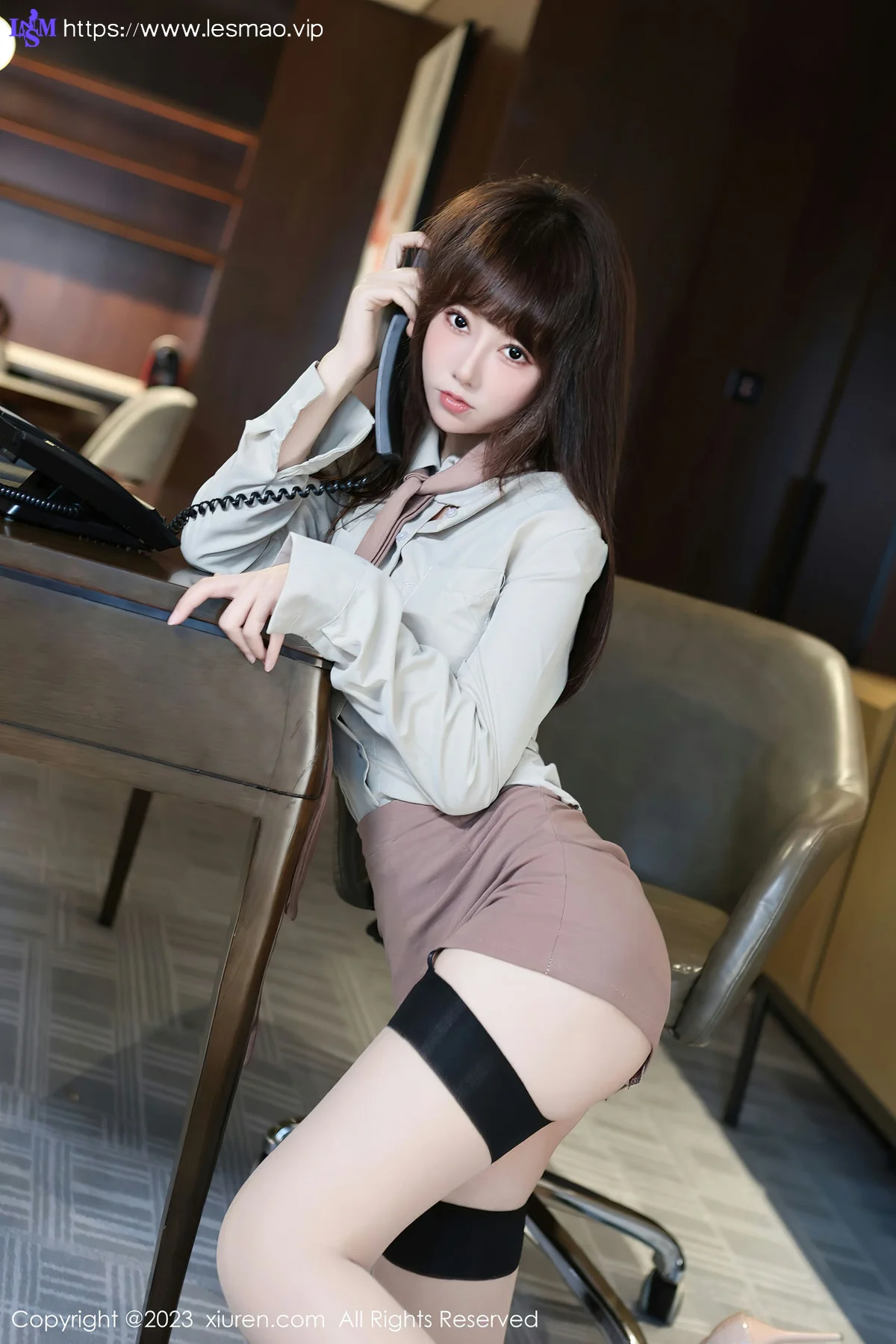 XiuRen 秀人 No.7643  白笑笑 捆绑主题拍摄性感写真1 - 5
