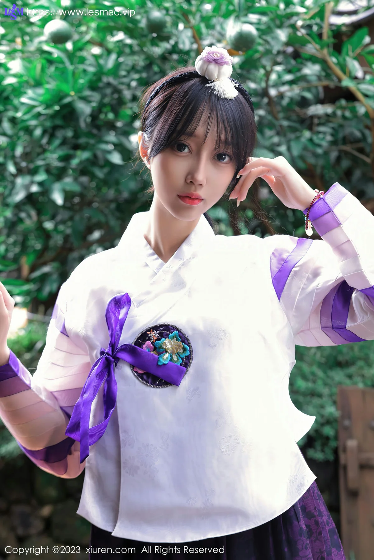 XiuRen 秀人 No.7677  玥儿玥er 大长今服饰济州岛旅拍 - 9