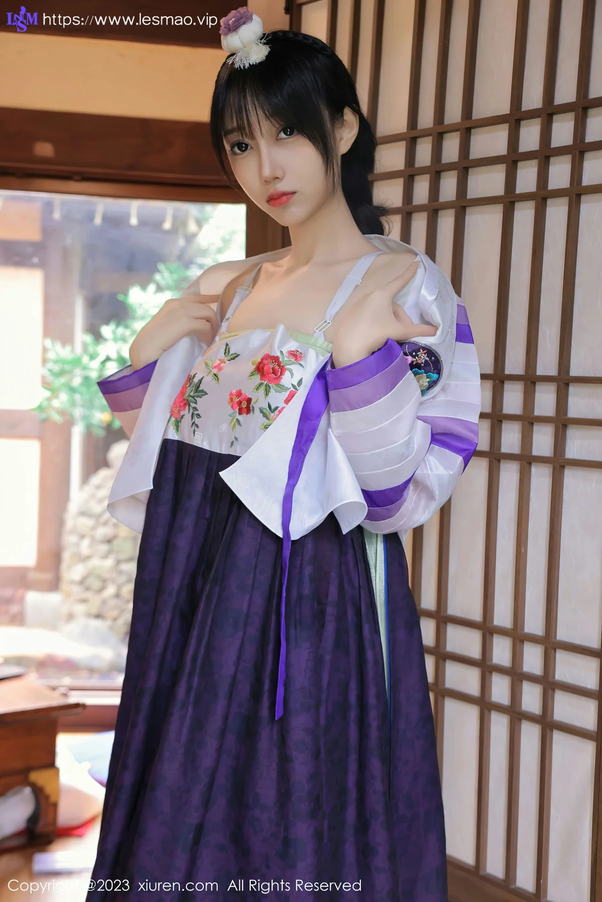 XiuRen 秀人 No.7677  玥儿玥er 大长今服饰济州岛旅拍 - 3
