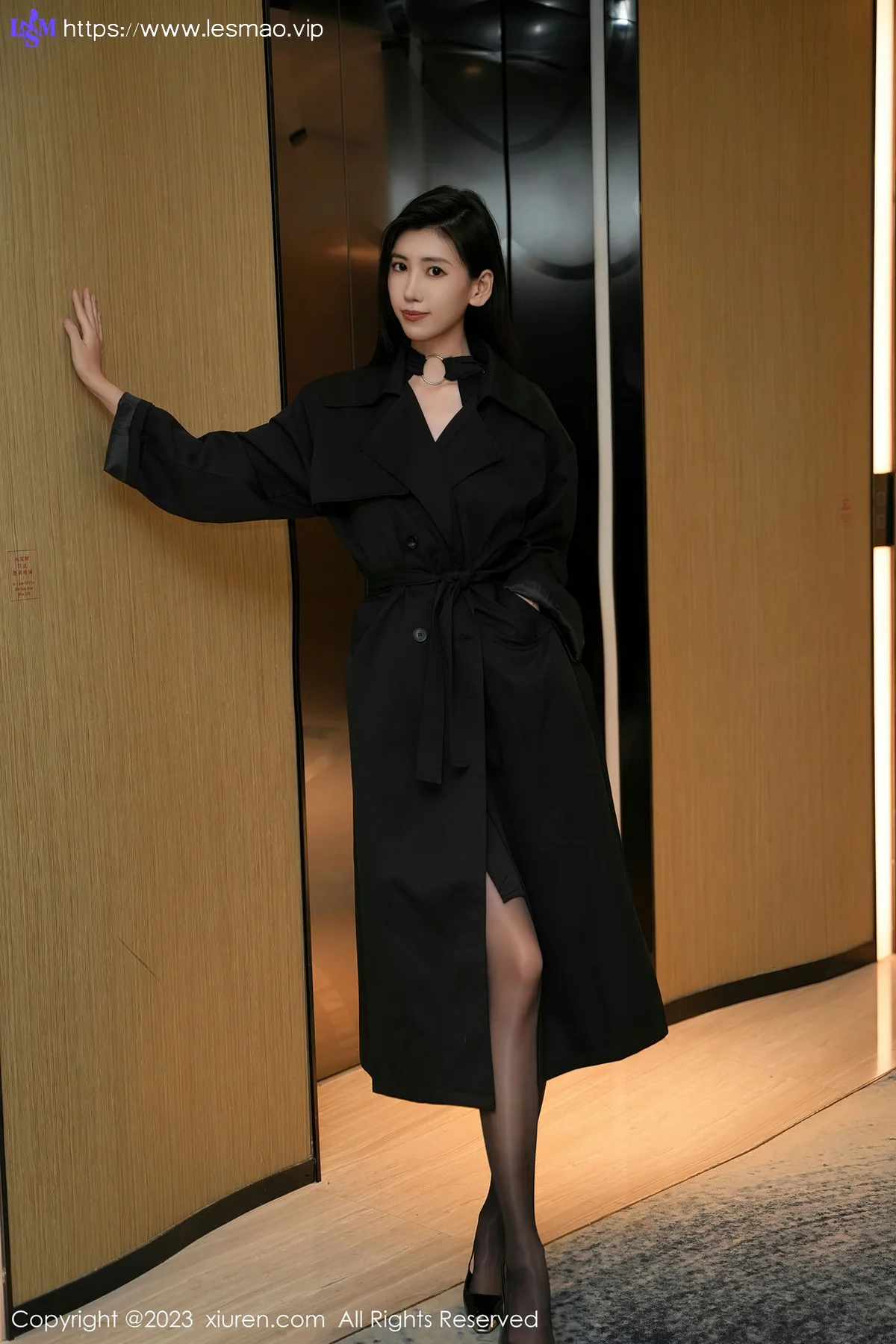XiuRen 秀人 No.7701  章芃芃 魅惑黑丝性感写真1 - 9