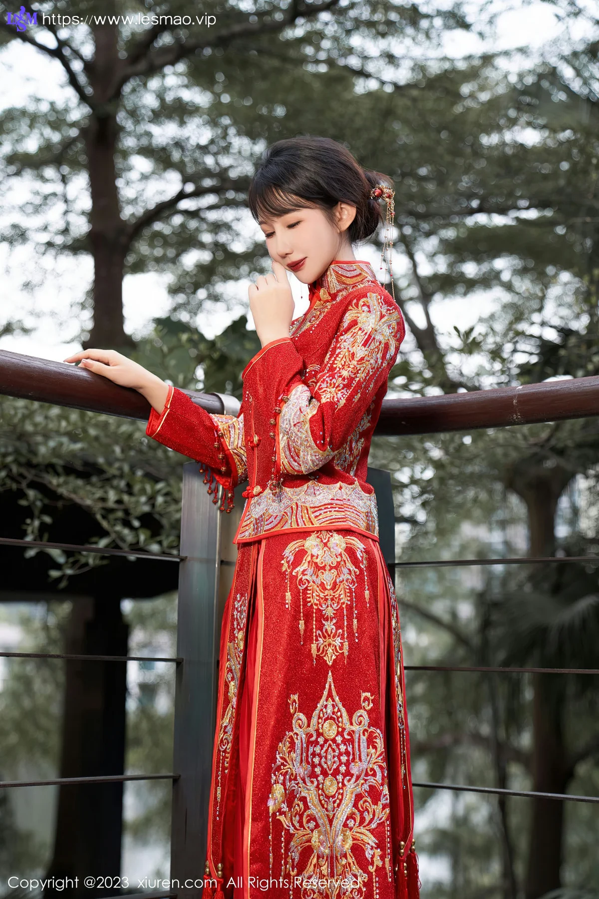 XiuRen 秀人 No.7729  波巧酱 专属新娘性感写真1 - 1