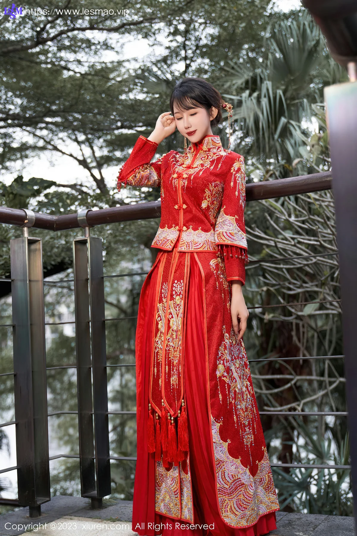 XiuRen 秀人 No.7729  波巧酱 专属新娘性感写真1 - 10