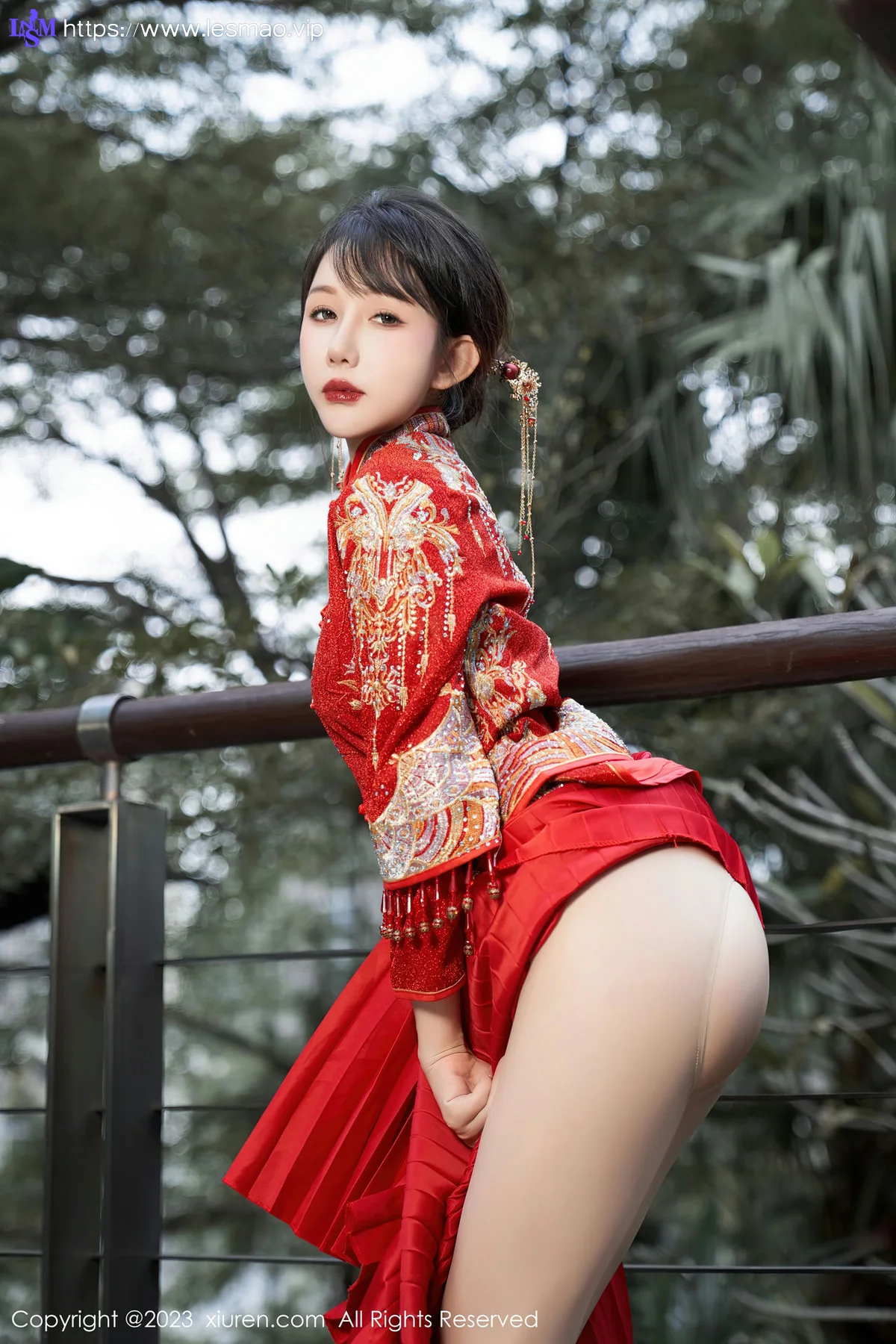 XiuRen 秀人 No.7729  波巧酱 专属新娘性感写真1 - 5