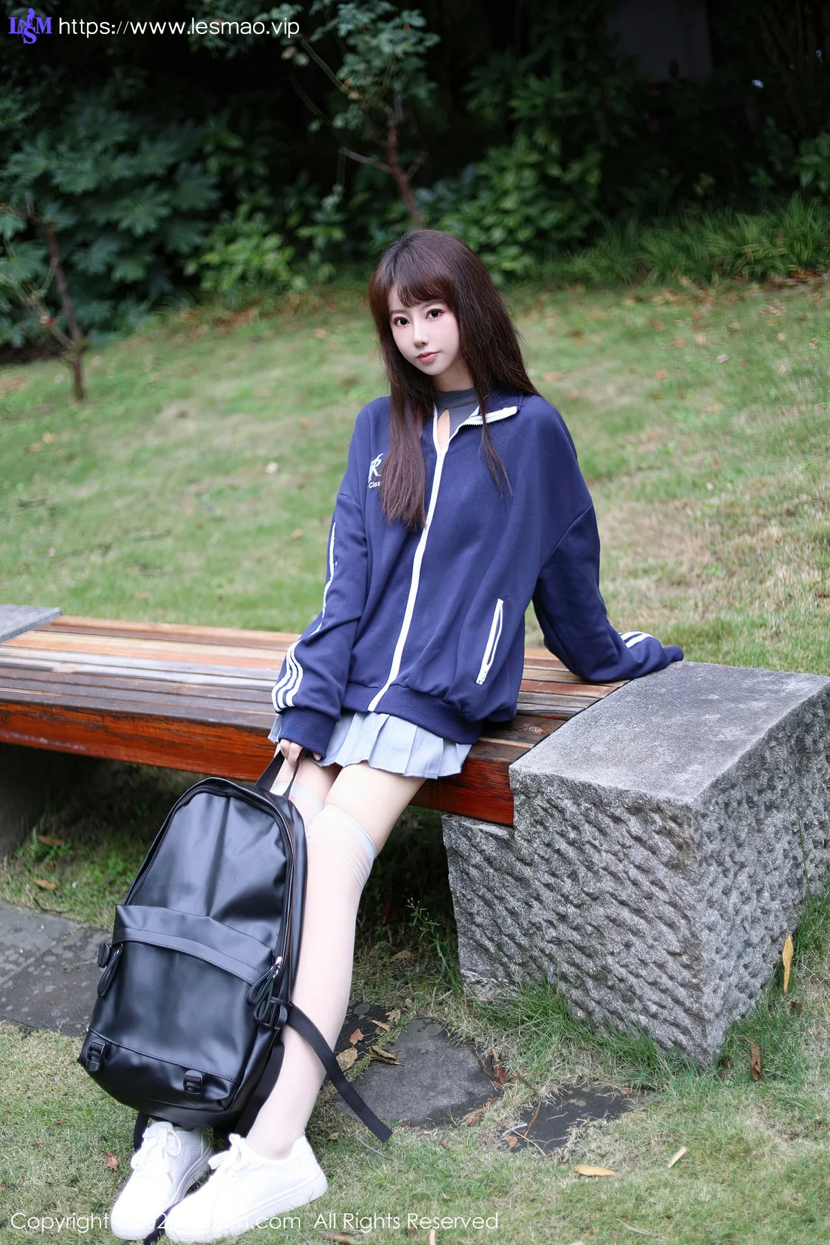 XiuRen 秀人 No.7784  韩系学妹 蓝色休息服性感写真1 - 3