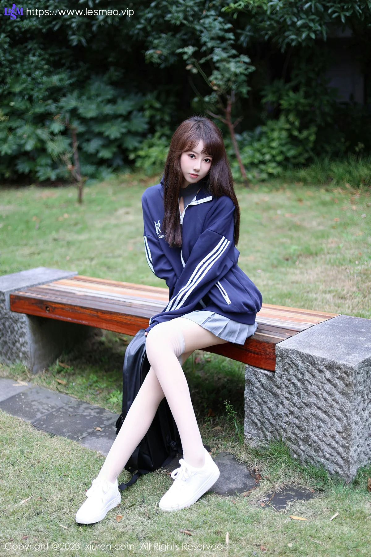 XiuRen 秀人 No.7784  韩系学妹 蓝色休息服性感写真1 - 4