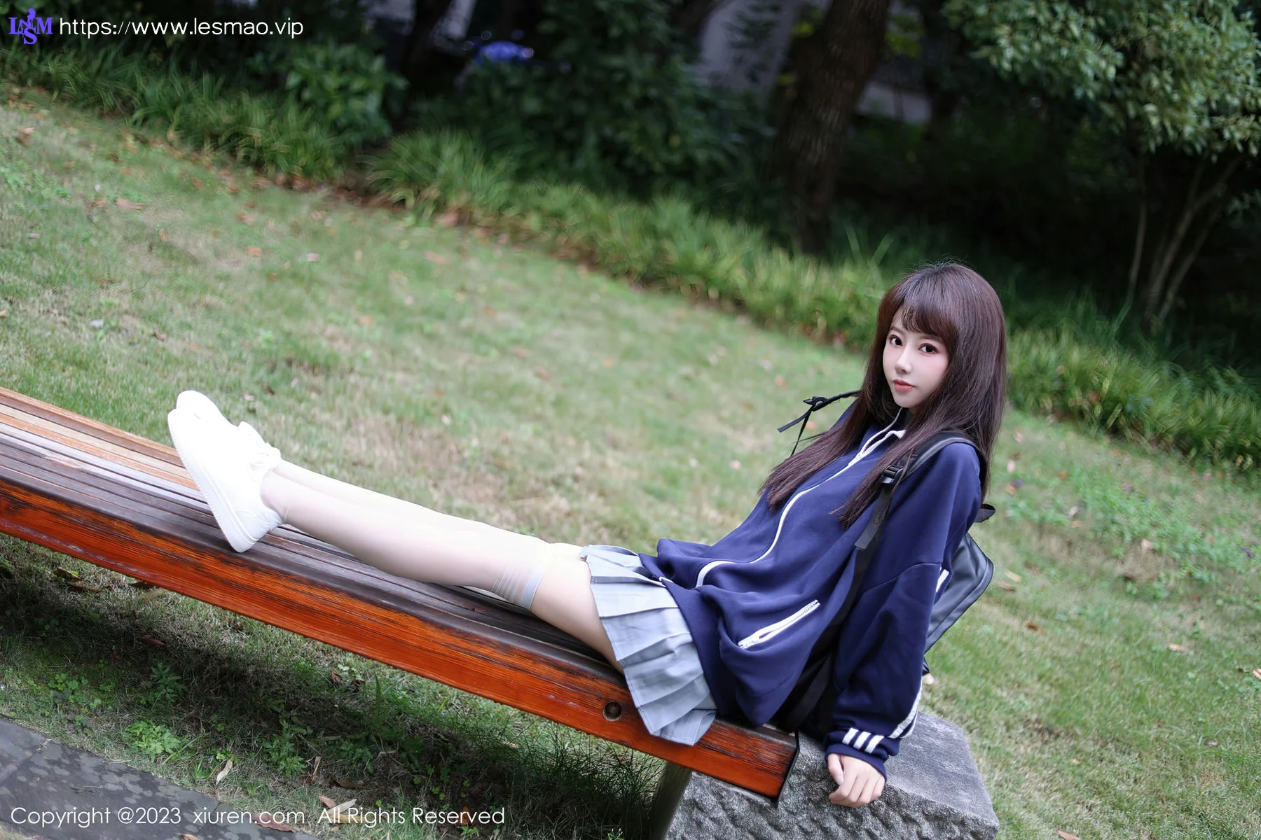XiuRen 秀人 No.7784  韩系学妹 蓝色休息服性感写真1 - 6