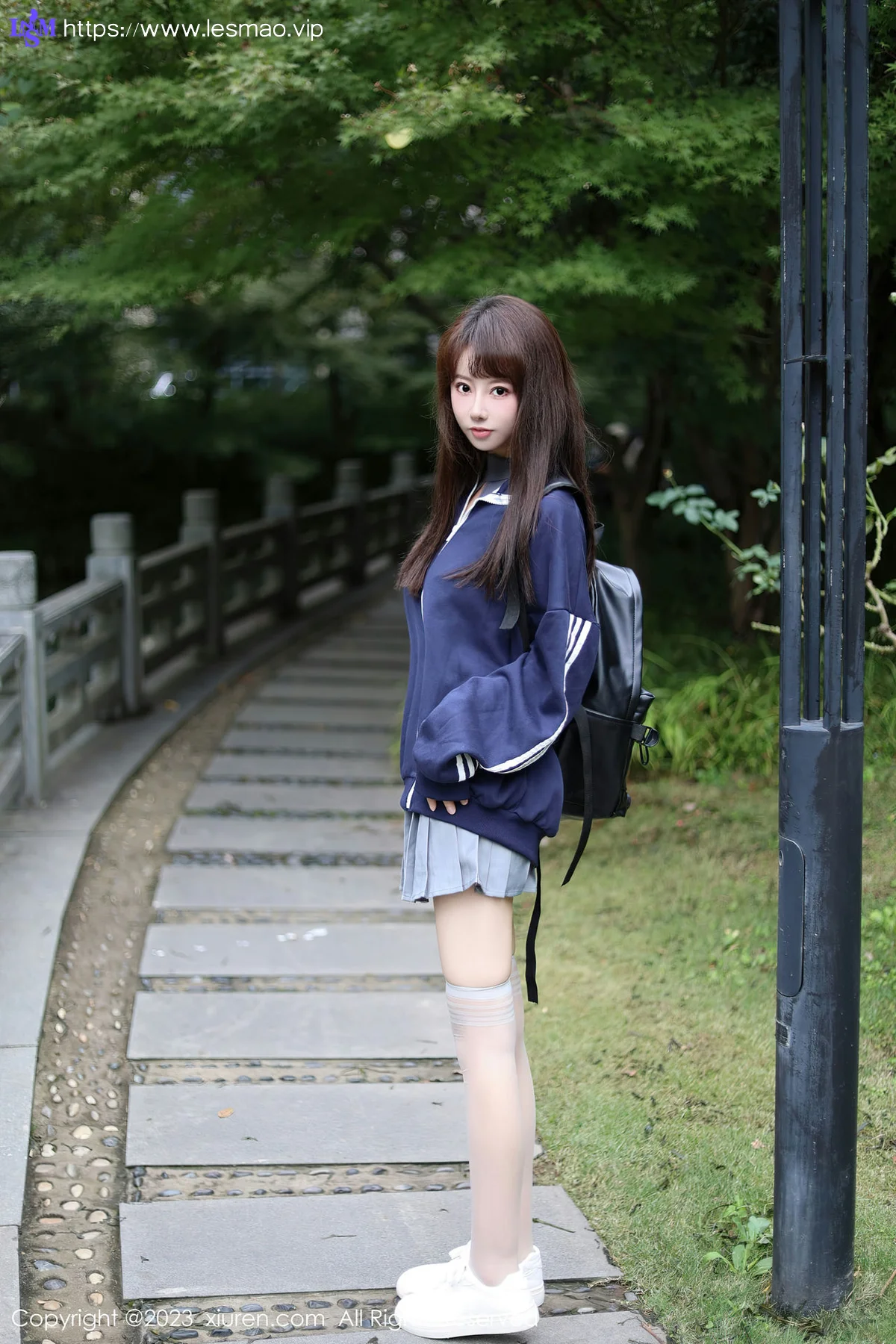 XiuRen 秀人 No.7784  韩系学妹 蓝色休息服性感写真1 - 9