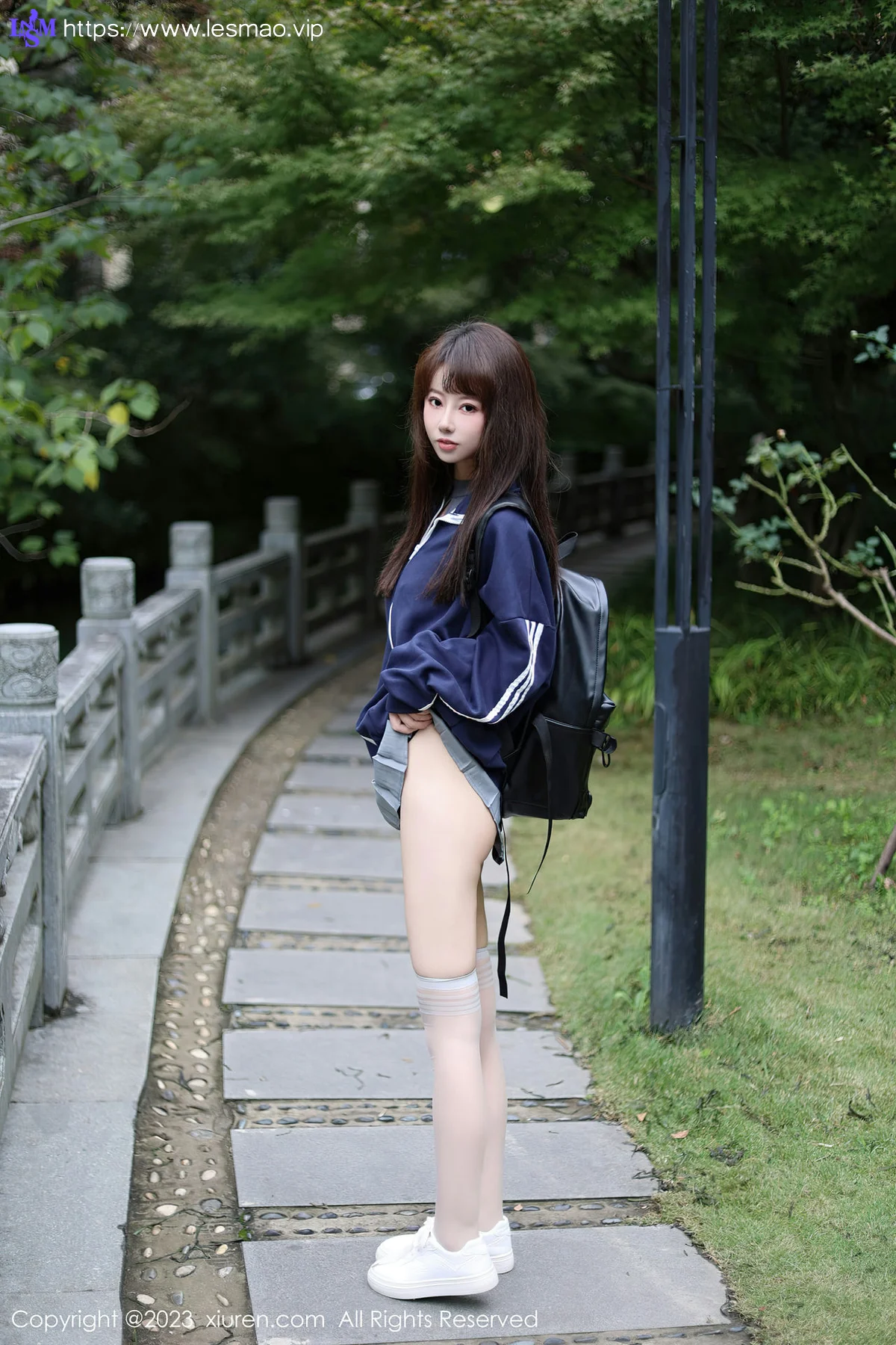 XiuRen 秀人 No.7784  韩系学妹 蓝色休息服性感写真1 - 2