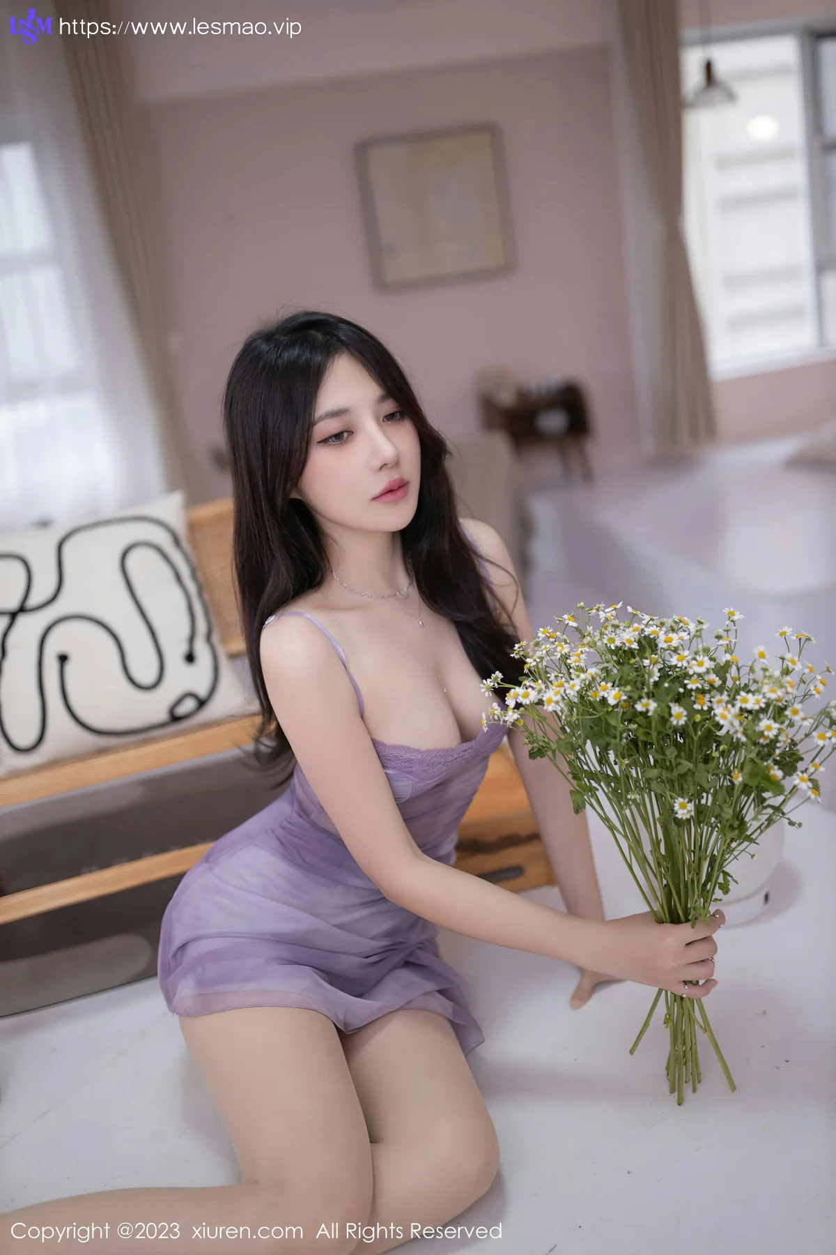 XiuRen 秀人 No.7786  鱼子酱Fish 连衣短裙性感写真11 - 2