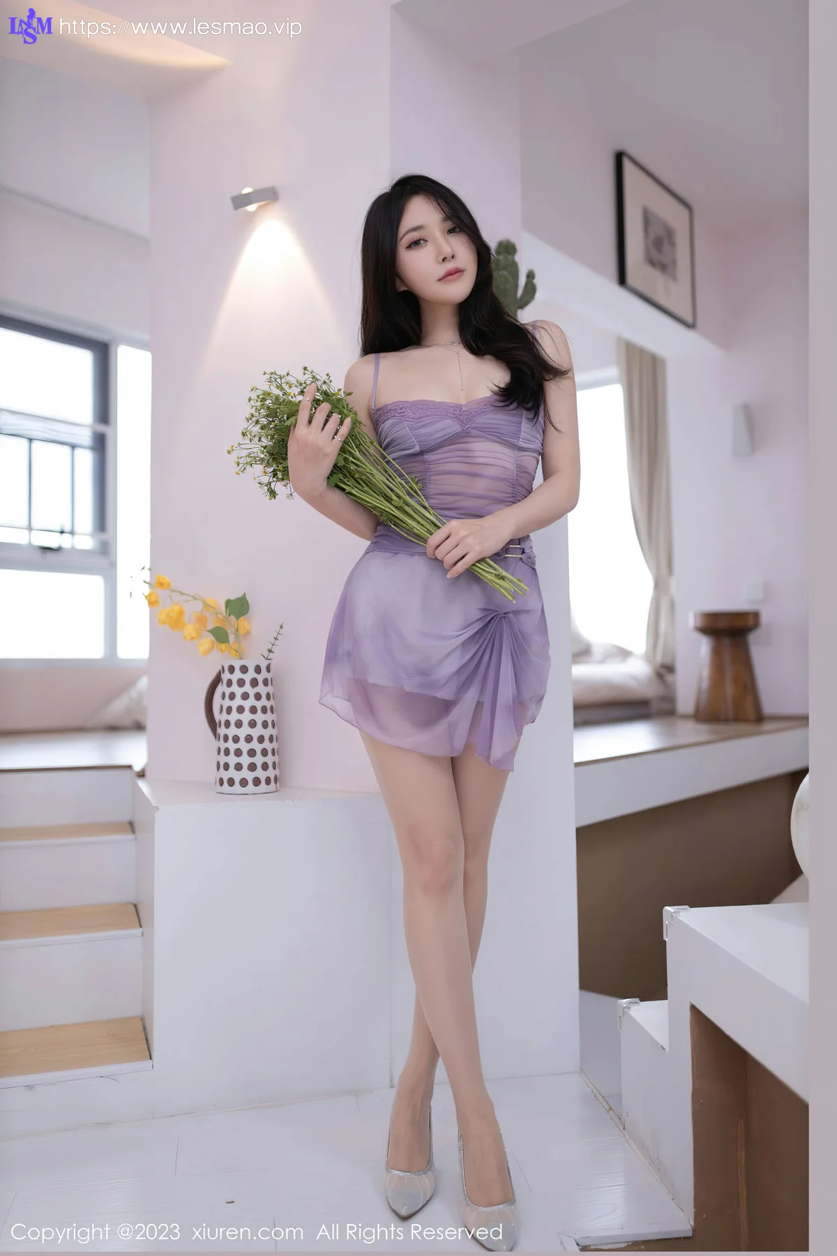 XiuRen 秀人 No.7786  鱼子酱Fish 连衣短裙性感写真11 - 5
