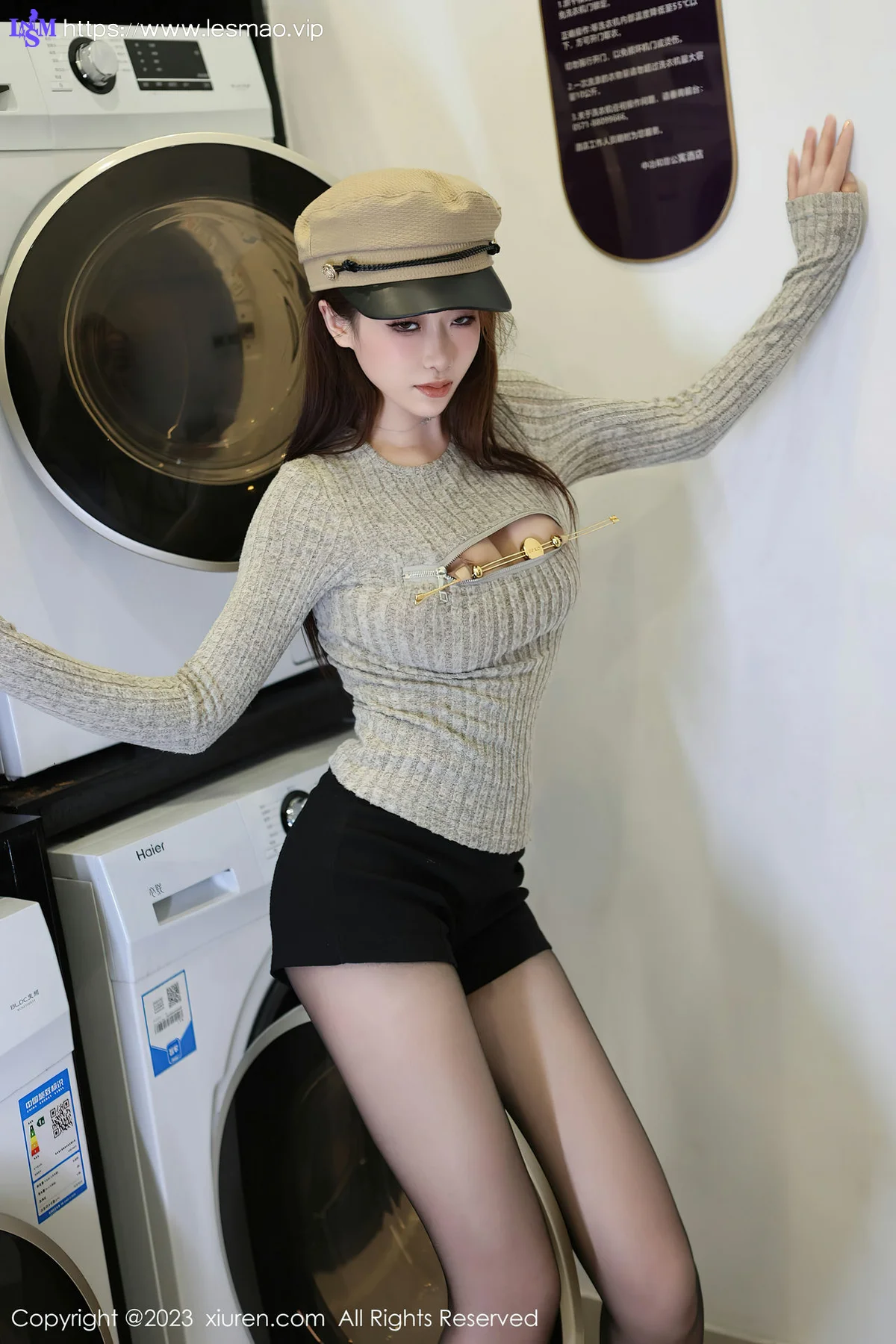XiuRen 秀人 No.7790  月酱儿 魅惑黑丝性感写真33 - 2