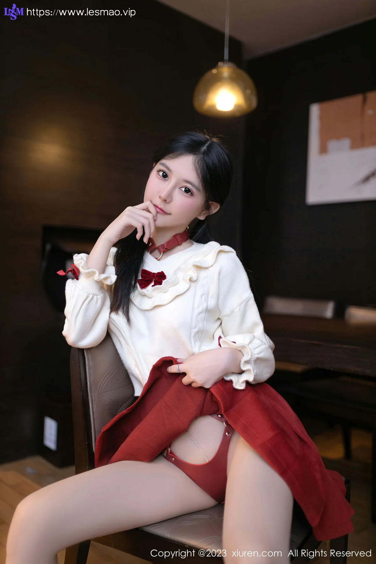 XiuRen 秀人 No.7890  幼幼 红色情趣性感写真11 - 3