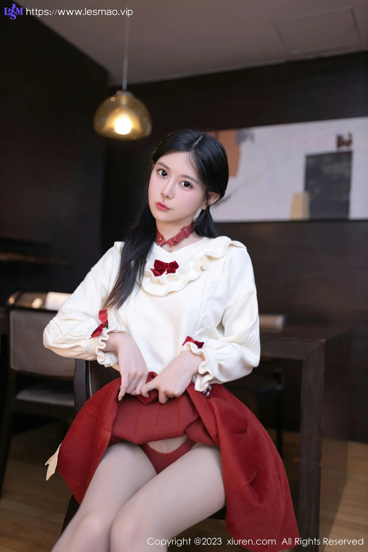 XiuRen 秀人 No.7890  幼幼 红色情趣性感写真11 - 8