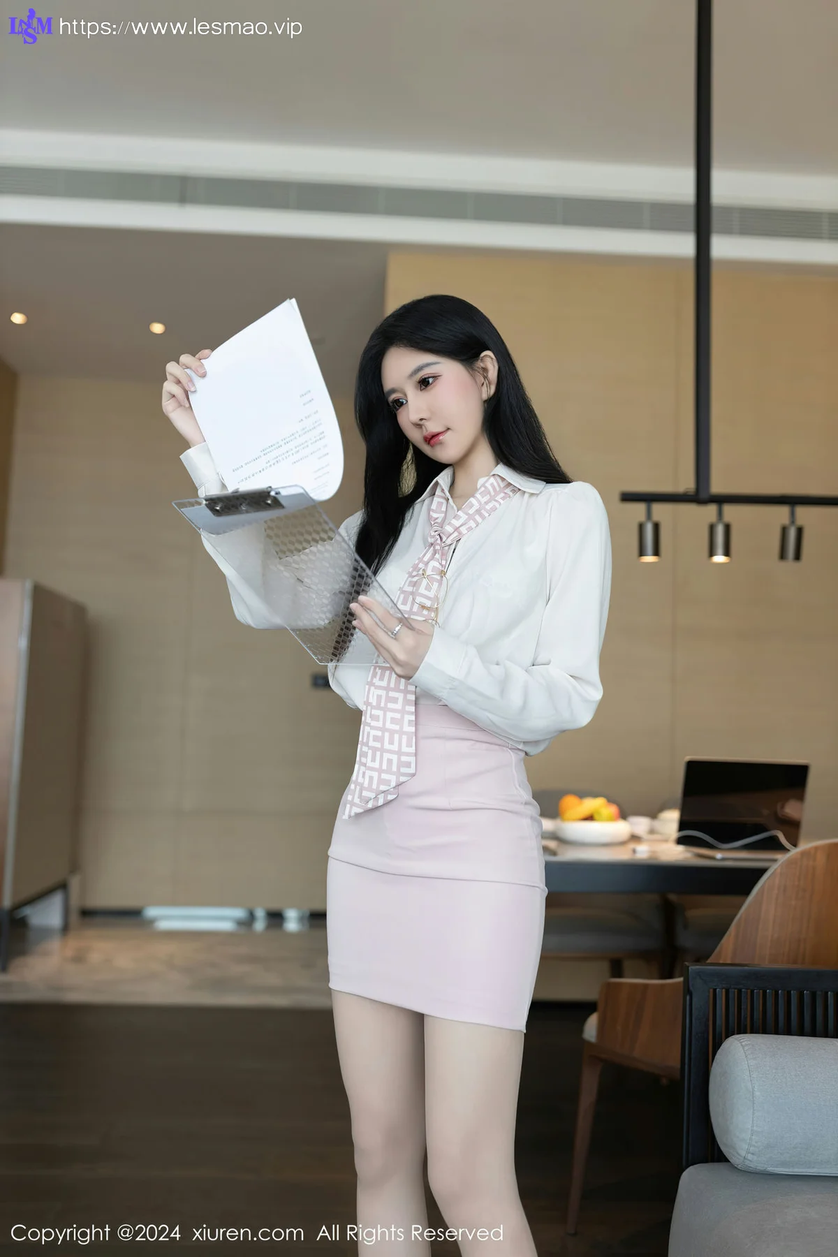 XiuRen 秀人 No.7922  幼幼 白色蕾丝内衣性感写真11 - 3