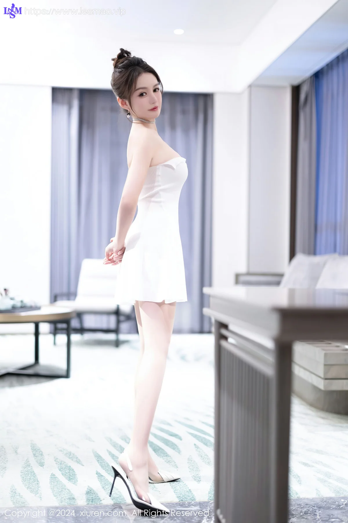 XiuRen 秀人 No.7927  唐宁宁 粉色情趣服饰性感写真2 - 7
