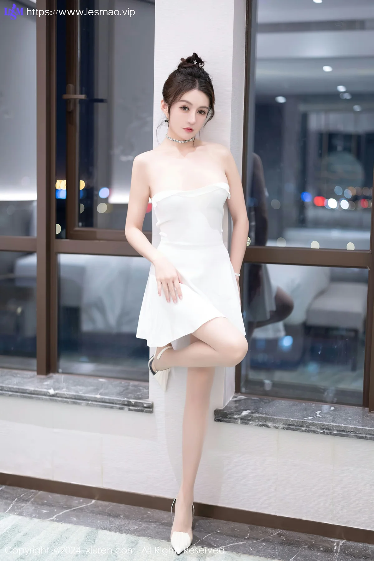 XiuRen 秀人 No.7927  唐宁宁 粉色情趣服饰性感写真2 - 9