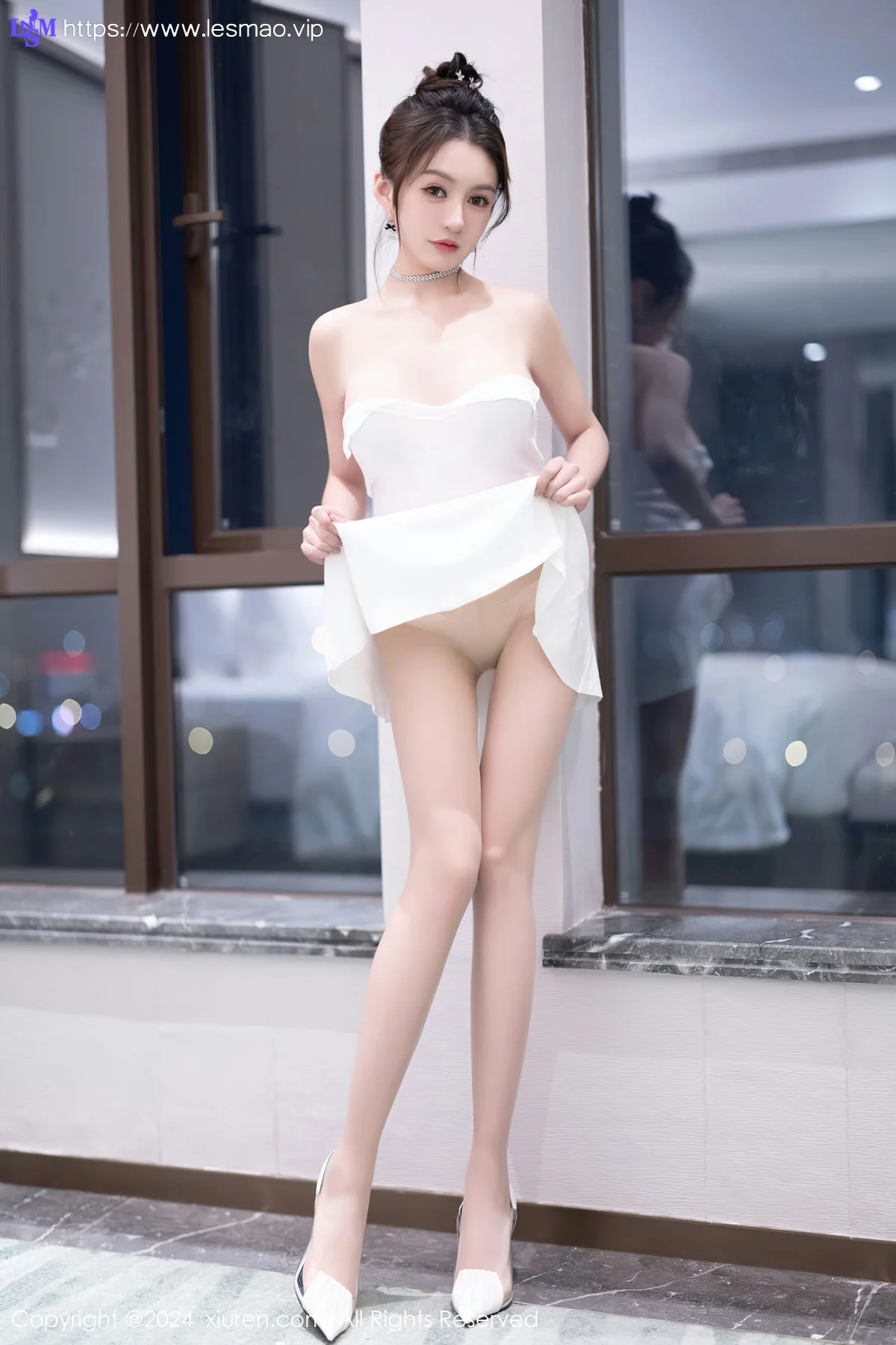 XiuRen 秀人 No.7927  唐宁宁 粉色情趣服饰性感写真2 - 1