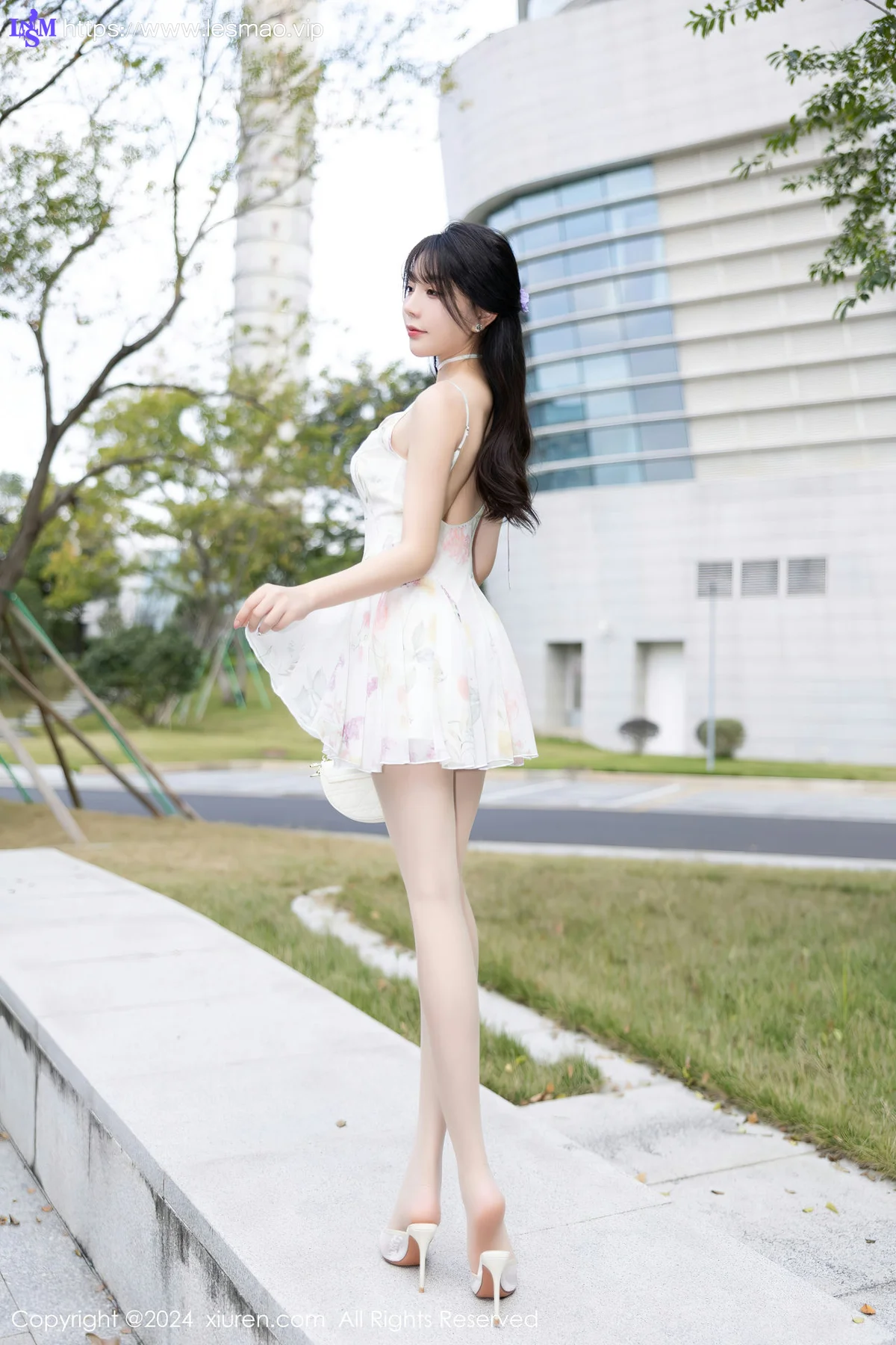 XiuRen 秀人 No.7959  徐莉芝Booty 黑色情趣性感写真1 - 1