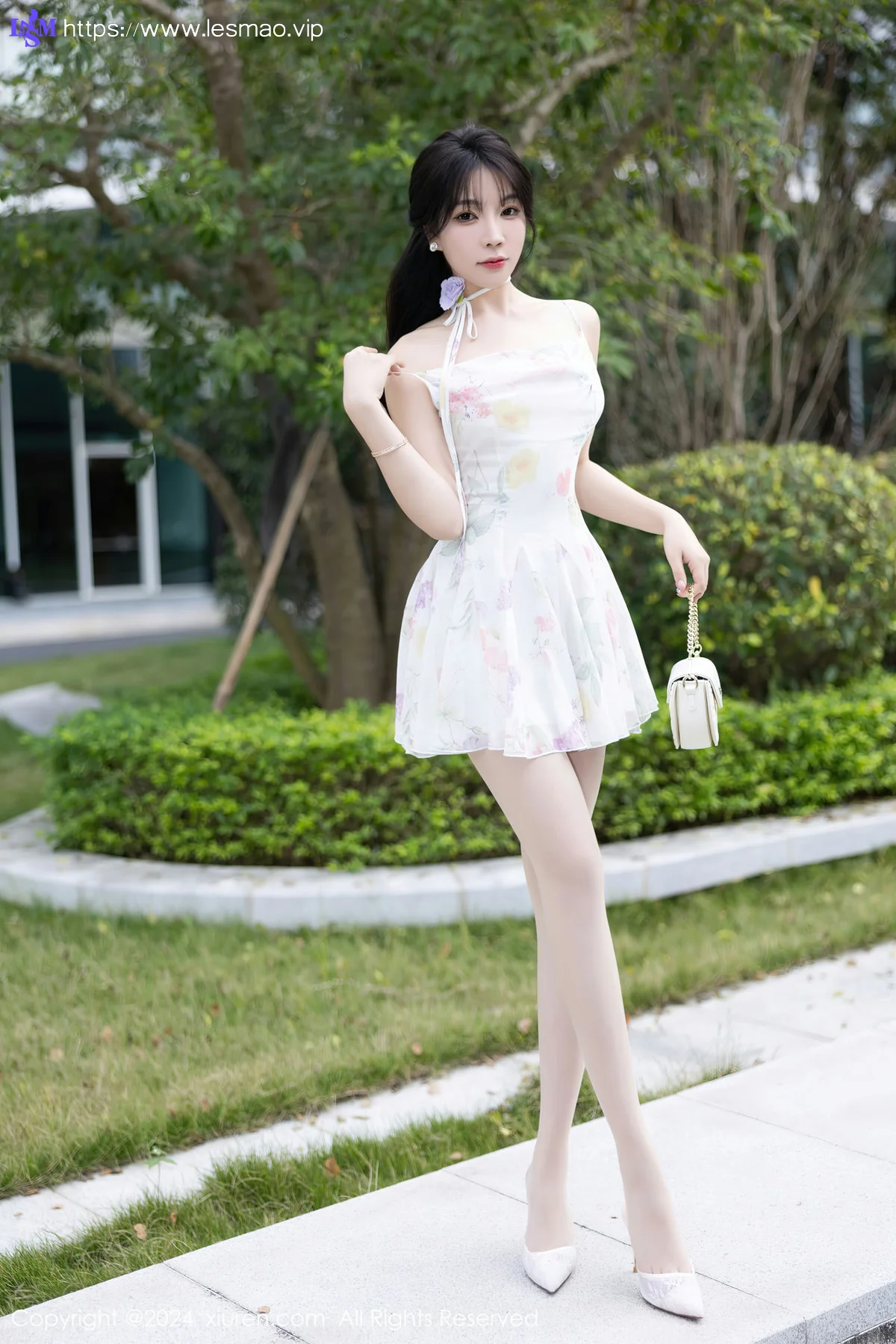XiuRen 秀人 No.7959  徐莉芝Booty 黑色情趣性感写真1 - 3