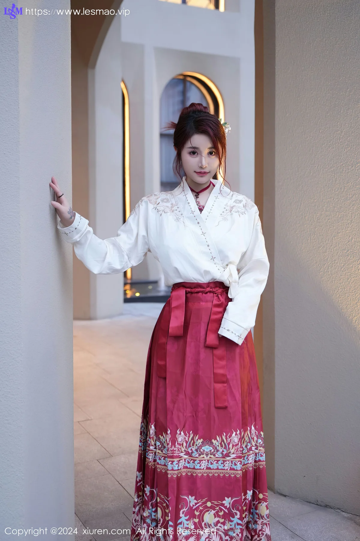 XiuRen 秀人 No.7985  美七 Mia 轻透古装性感写真33 - 4