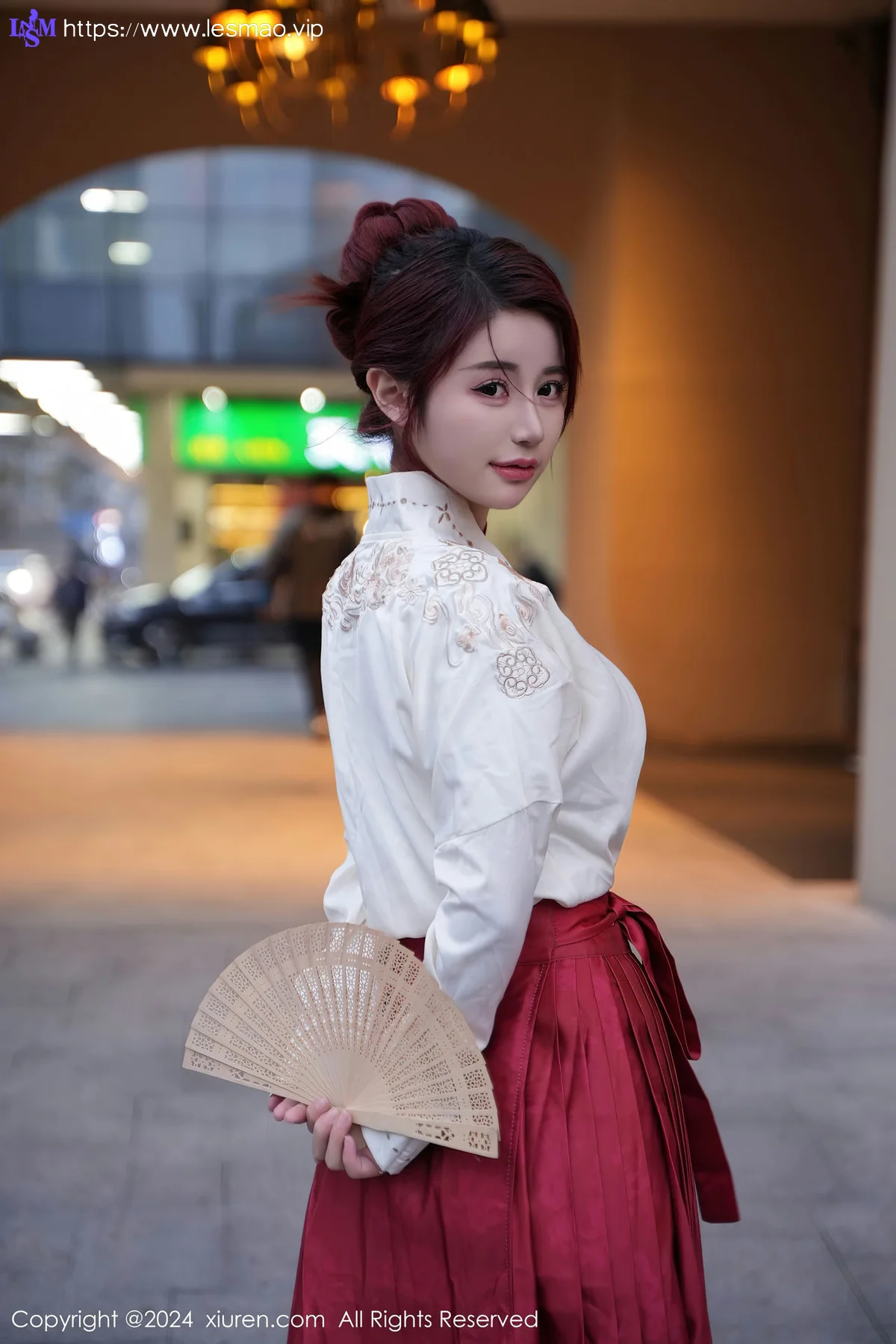 XiuRen 秀人 No.7985  美七 Mia 轻透古装性感写真33 - 5