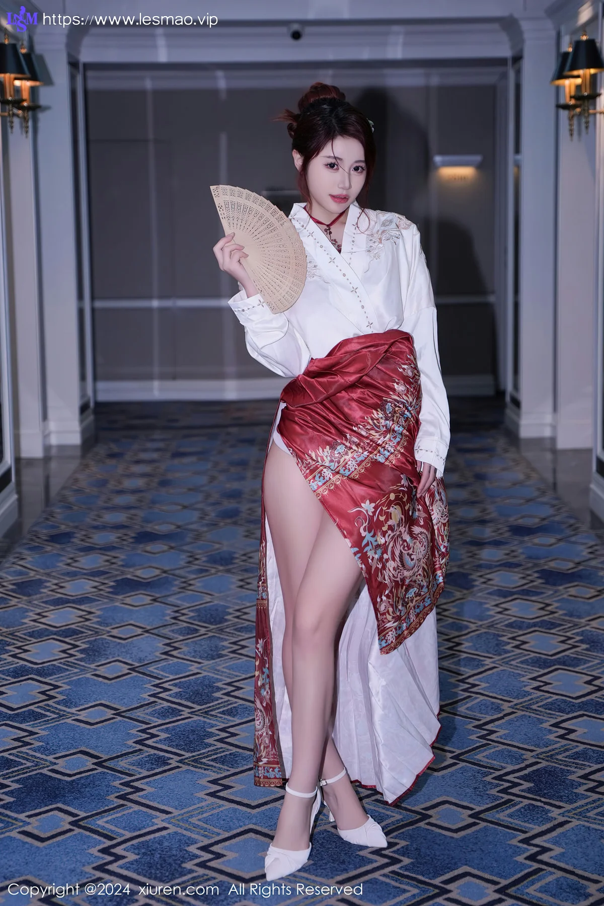 XiuRen 秀人 No.7985  美七 Mia 轻透古装性感写真33 - 8
