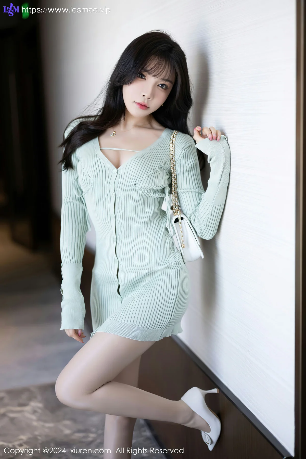 XiuRen 秀人 No.8028  徐莉芝Booty 淡蓝色性感写真2 - 8