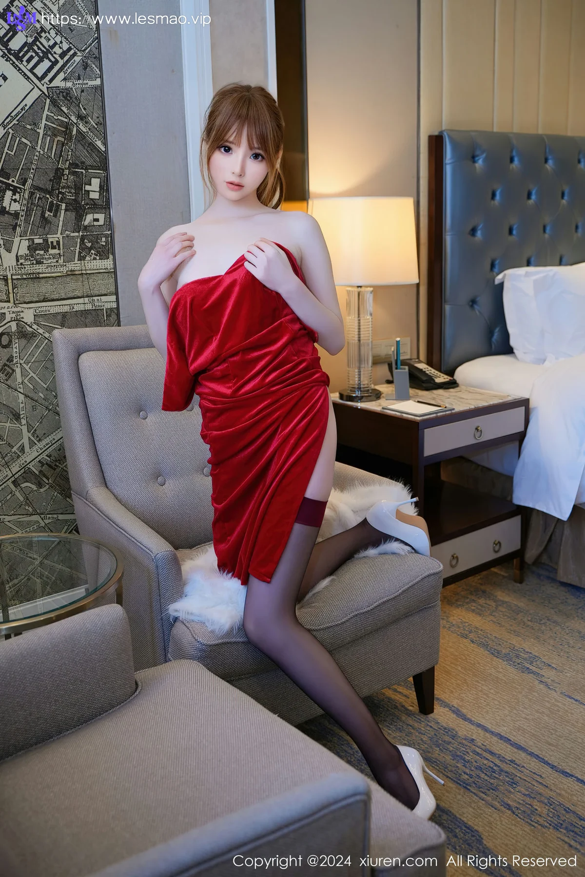 XiuRen 秀人 No.8040  梦灵儿Mini 首套写真短裙 - 10