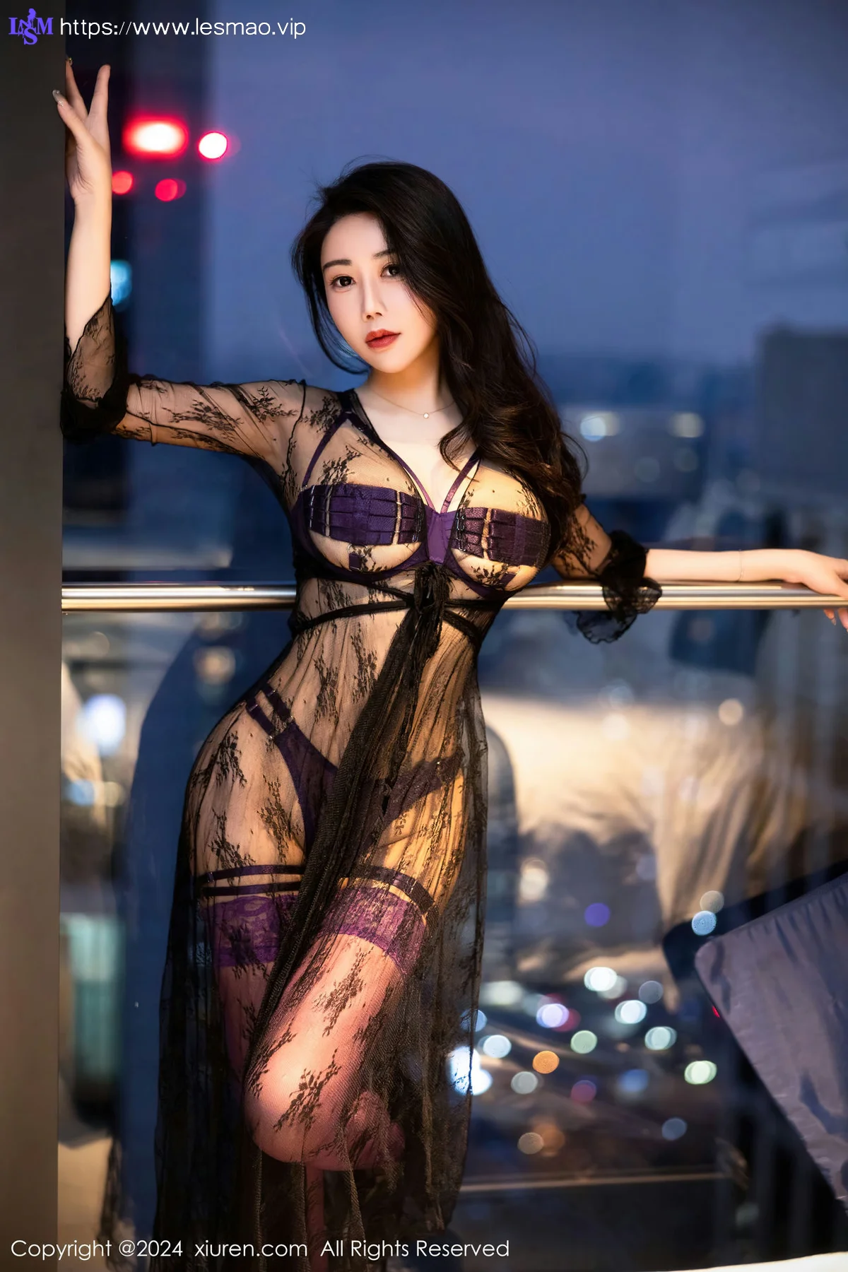 XiuRen 秀人 No.8046  李若汐 首套写真薄纱情趣长裙2 - 2