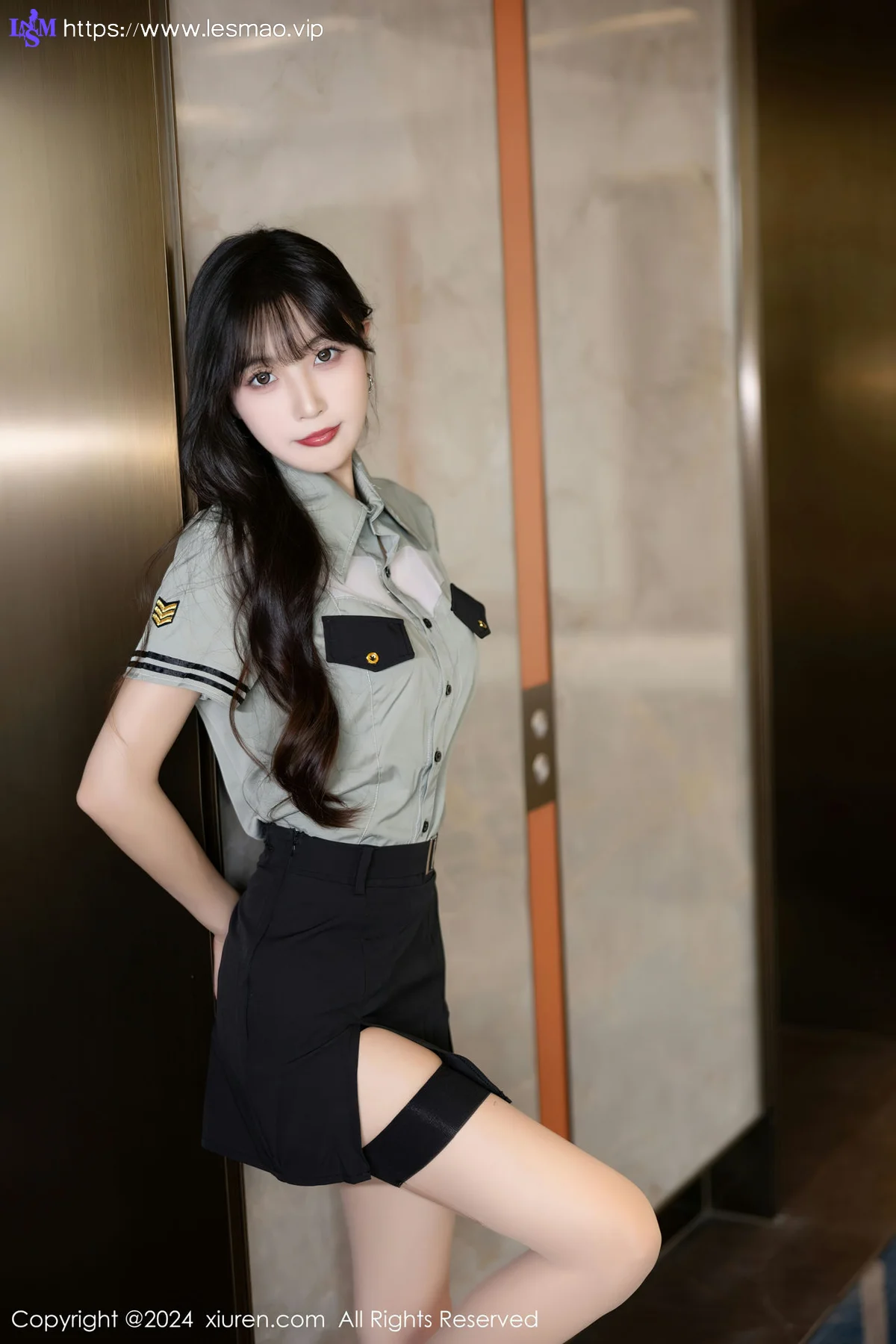 XiuRen 秀人 No.8064  林星阑 制服诱惑性感写真22 - 4