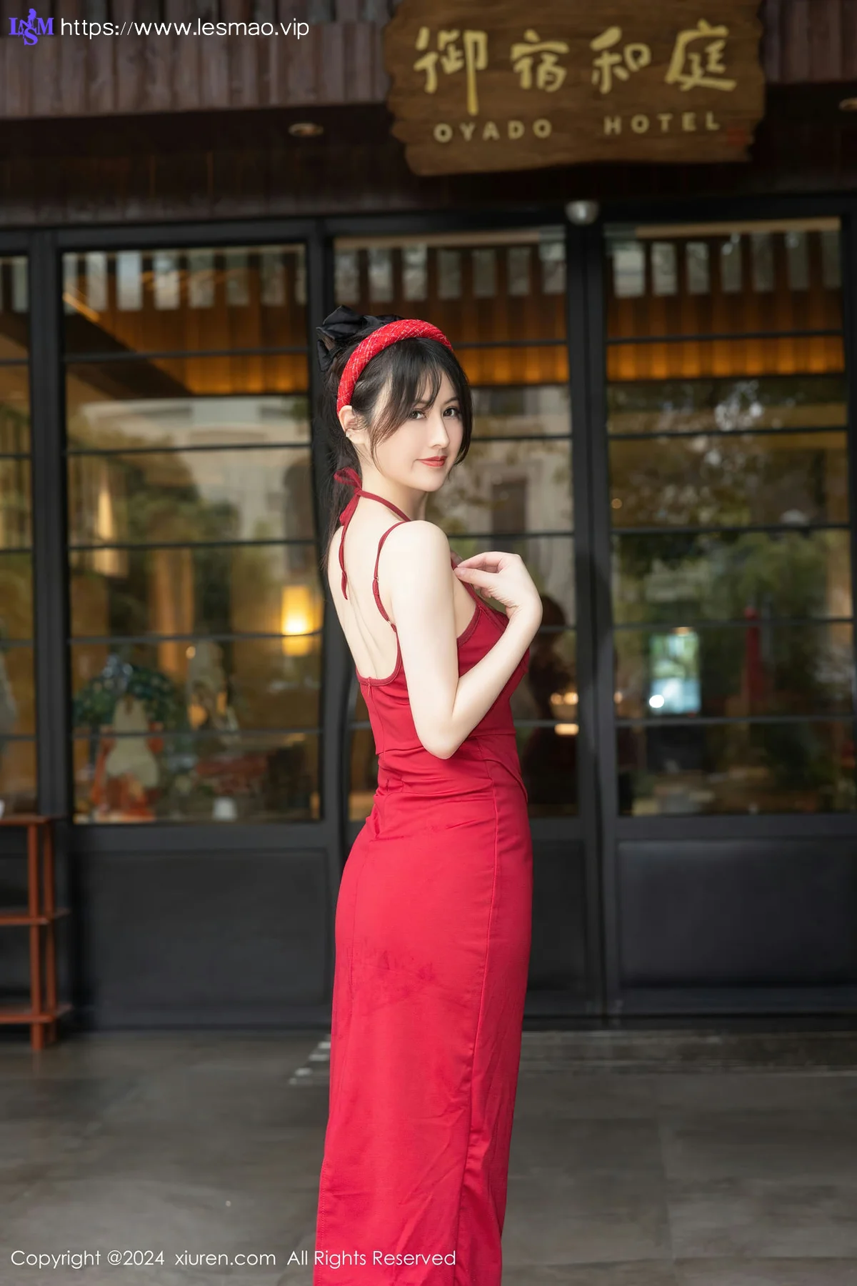 XiuRen 秀人 No.8078  诗诗kiki 红色情趣吊带写真1 - 6