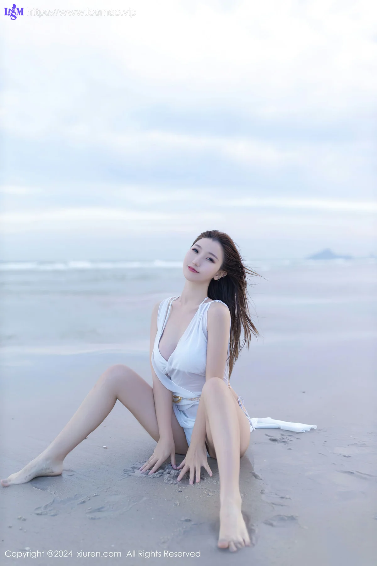 XiuRen 秀人 No.8123  杏子Yada 白色比基尼泰国旅拍 - 10