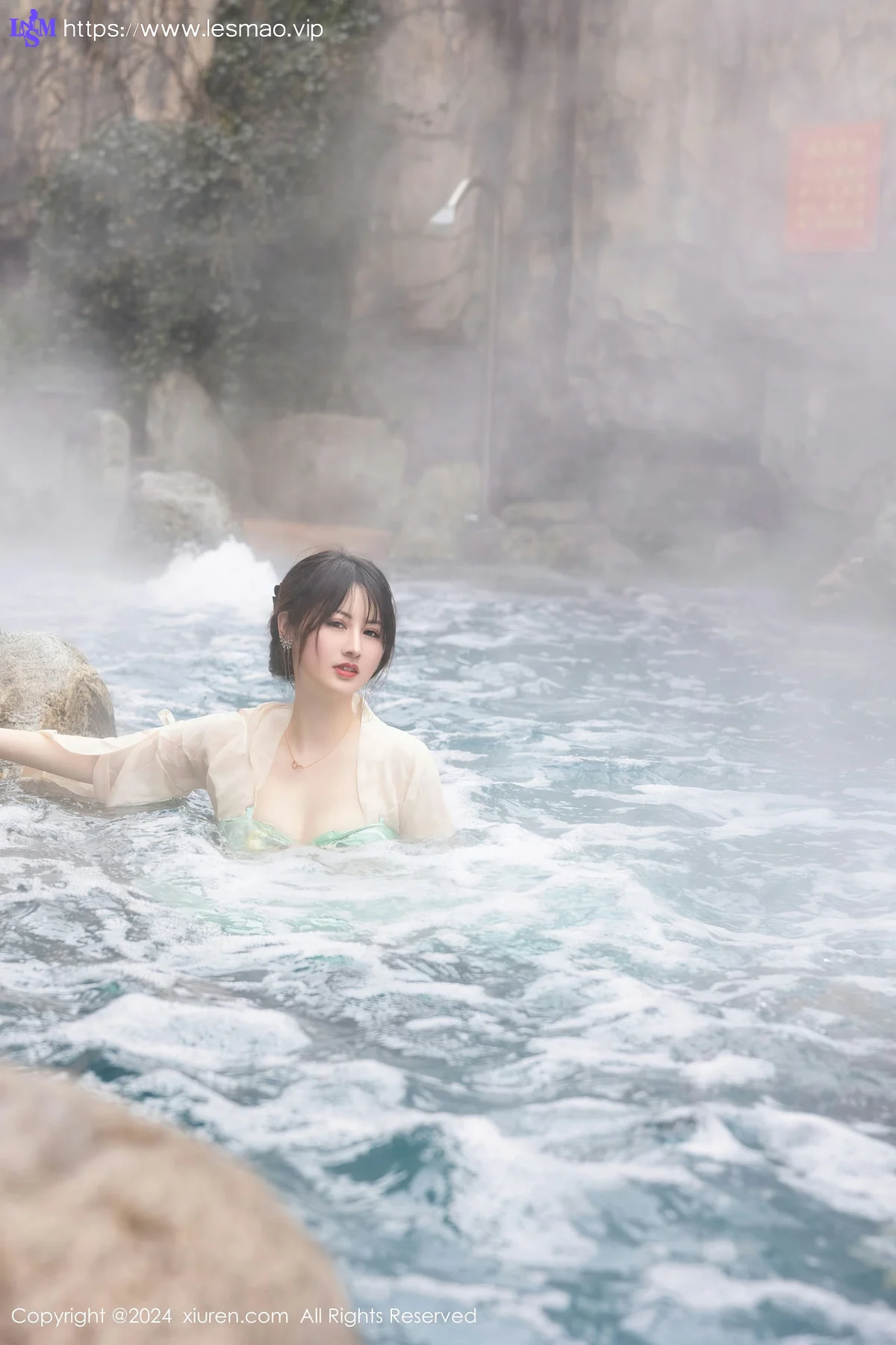 XiuRen 秀人 No.8128  诗诗kiki 温泉古装情趣服饰性感写真1 - 9