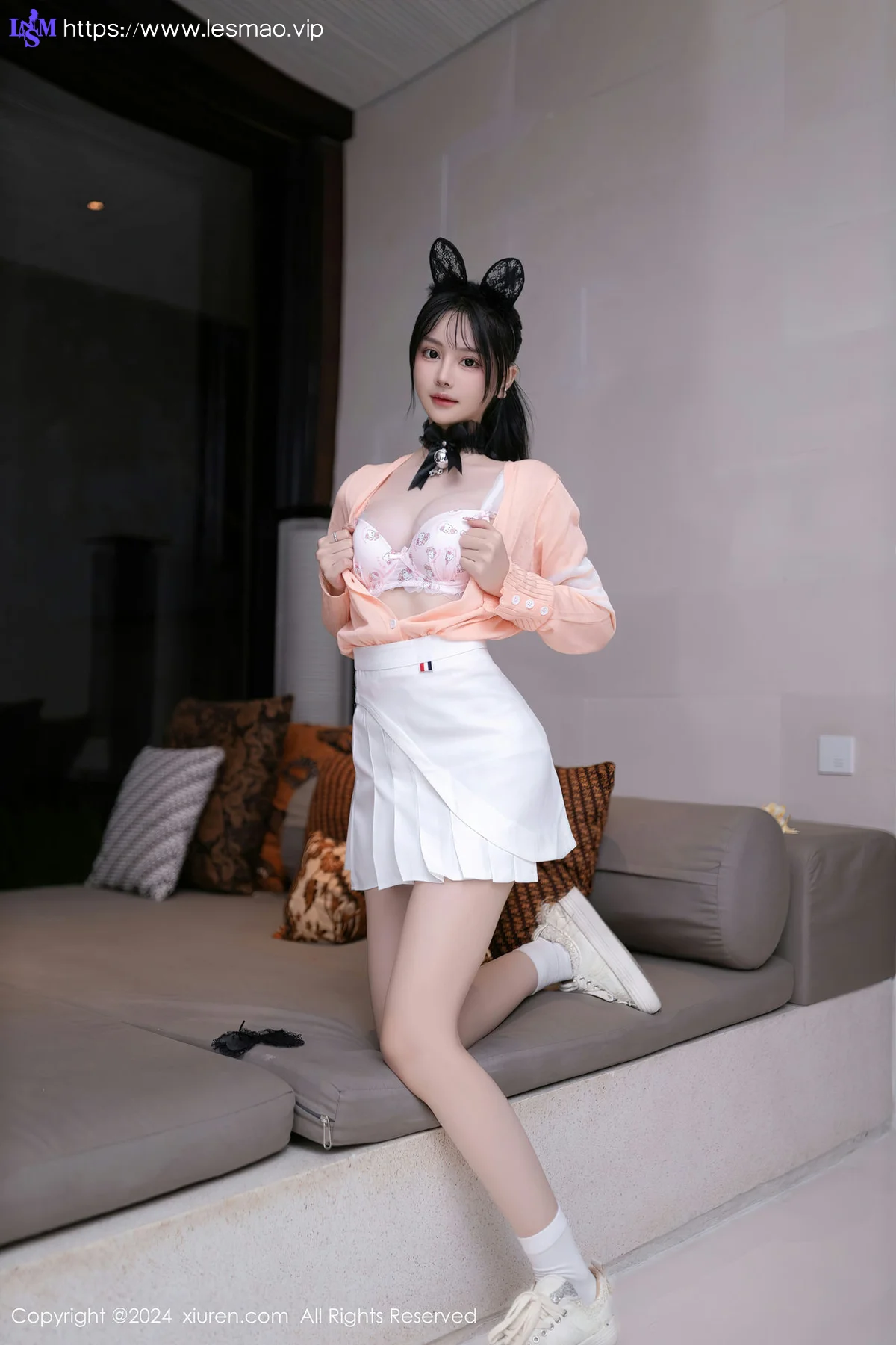 XiuRen 秀人 No.8138  幼幼 粉色上衣性感写真111 - 2