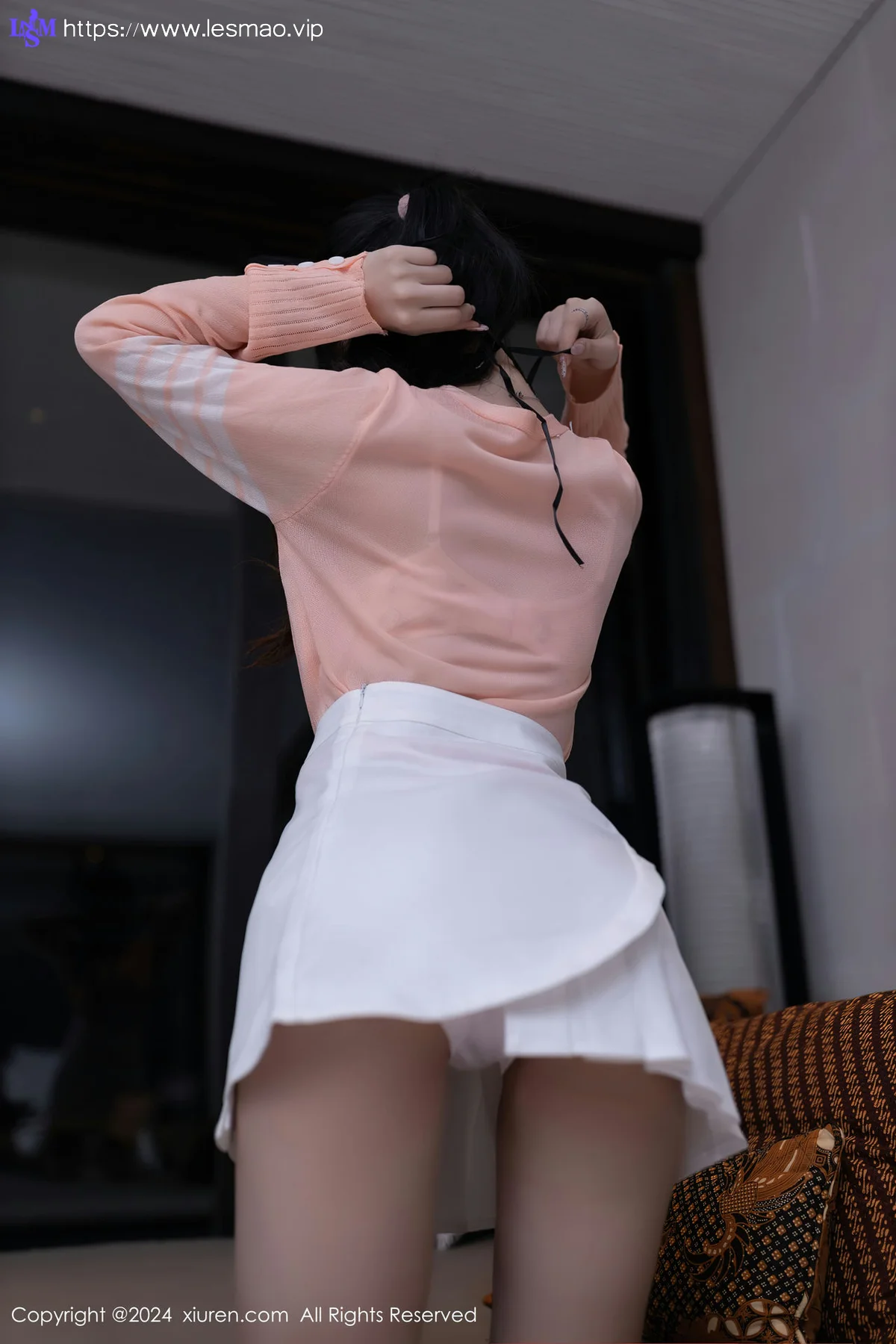 XiuRen 秀人 No.8138  幼幼 粉色上衣性感写真111 - 4