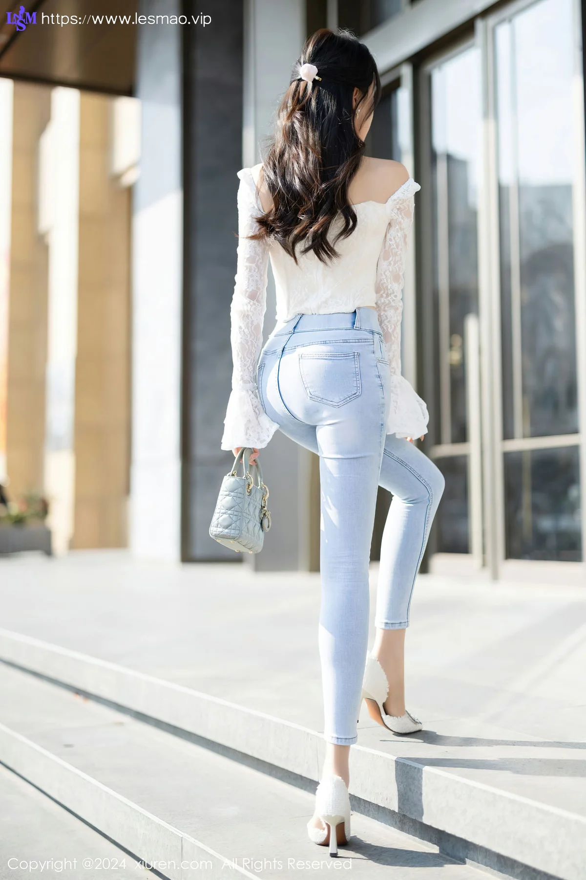 XiuRen 秀人 No.8147  徐莉芝Booty 黑色薄纱情趣性感写真2 - 6
