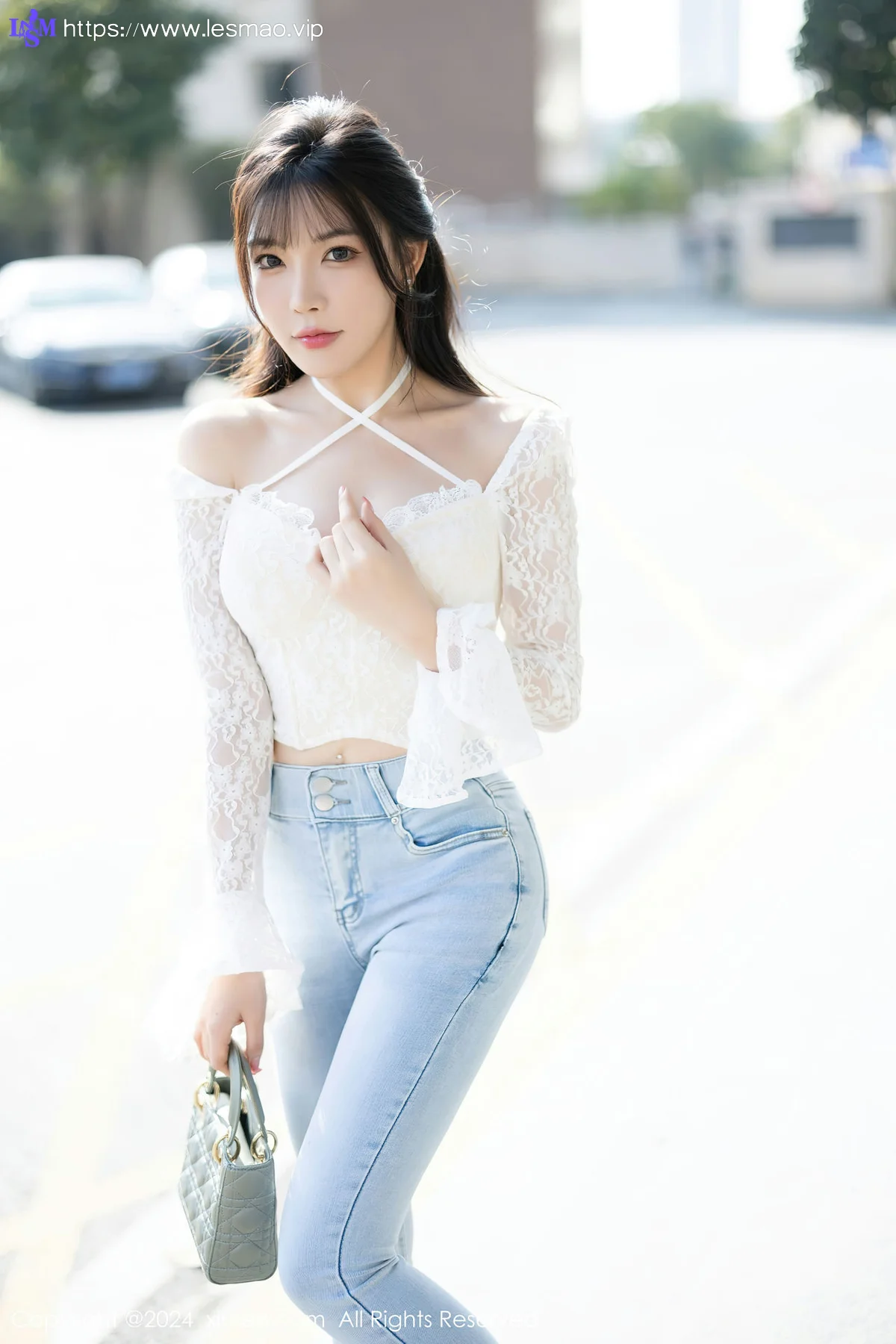 XiuRen 秀人 No.8147  徐莉芝Booty 黑色薄纱情趣性感写真2 - 7