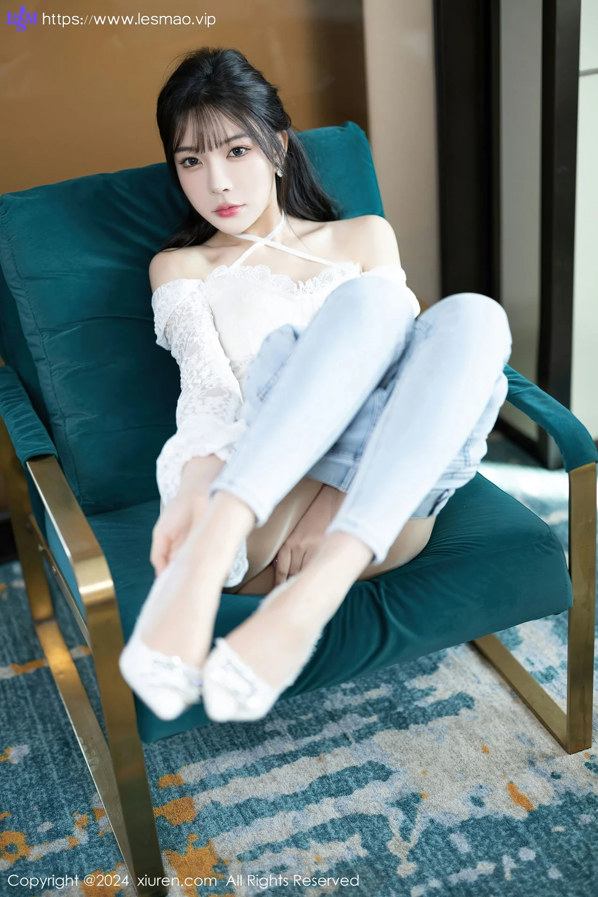 XiuRen 秀人 No.8147  徐莉芝Booty 黑色薄纱情趣性感写真2 - 8