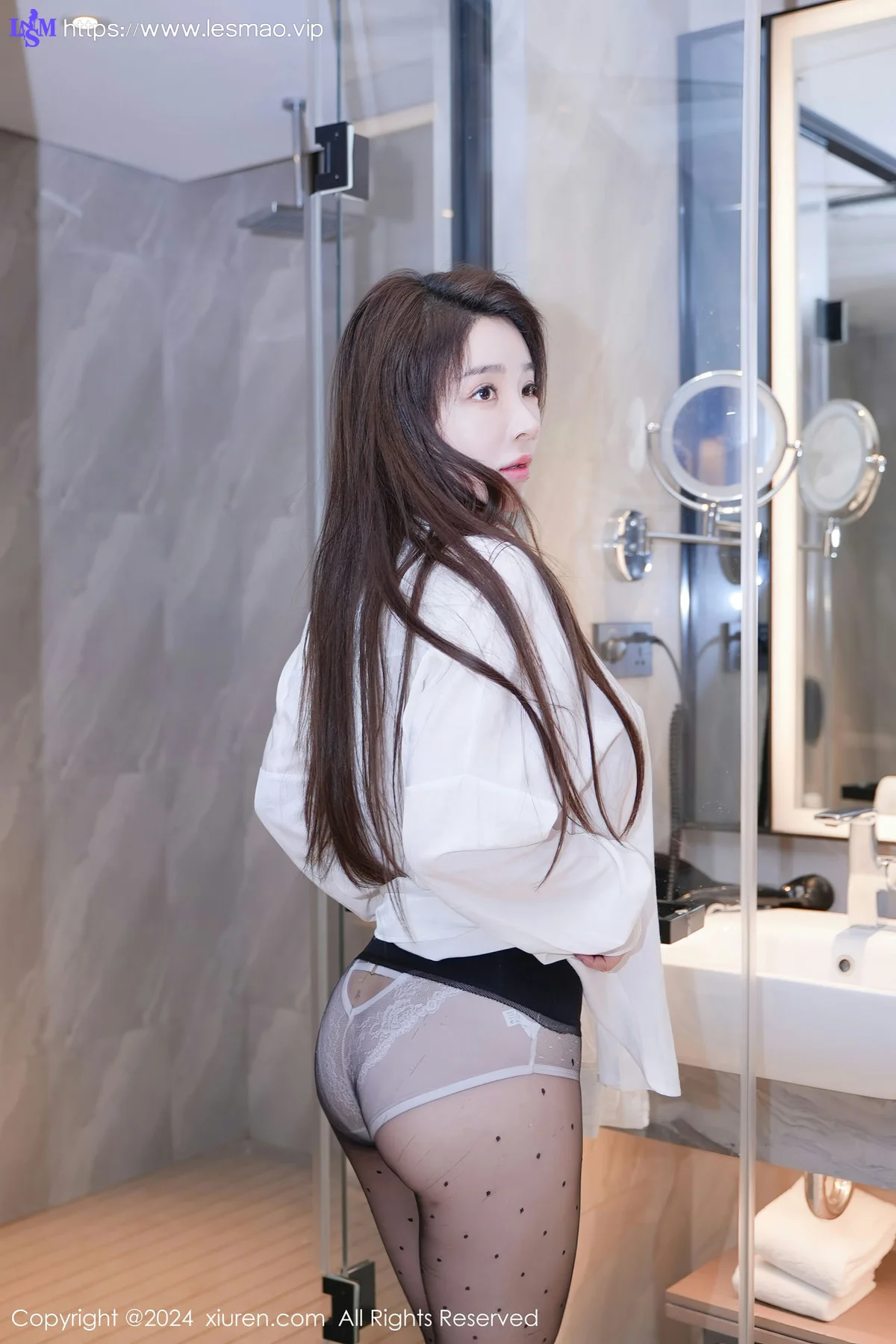 XiuRen 秀人 No.8184  雨儿酱eve 诱人魅惑黑丝性感写真1 - 7