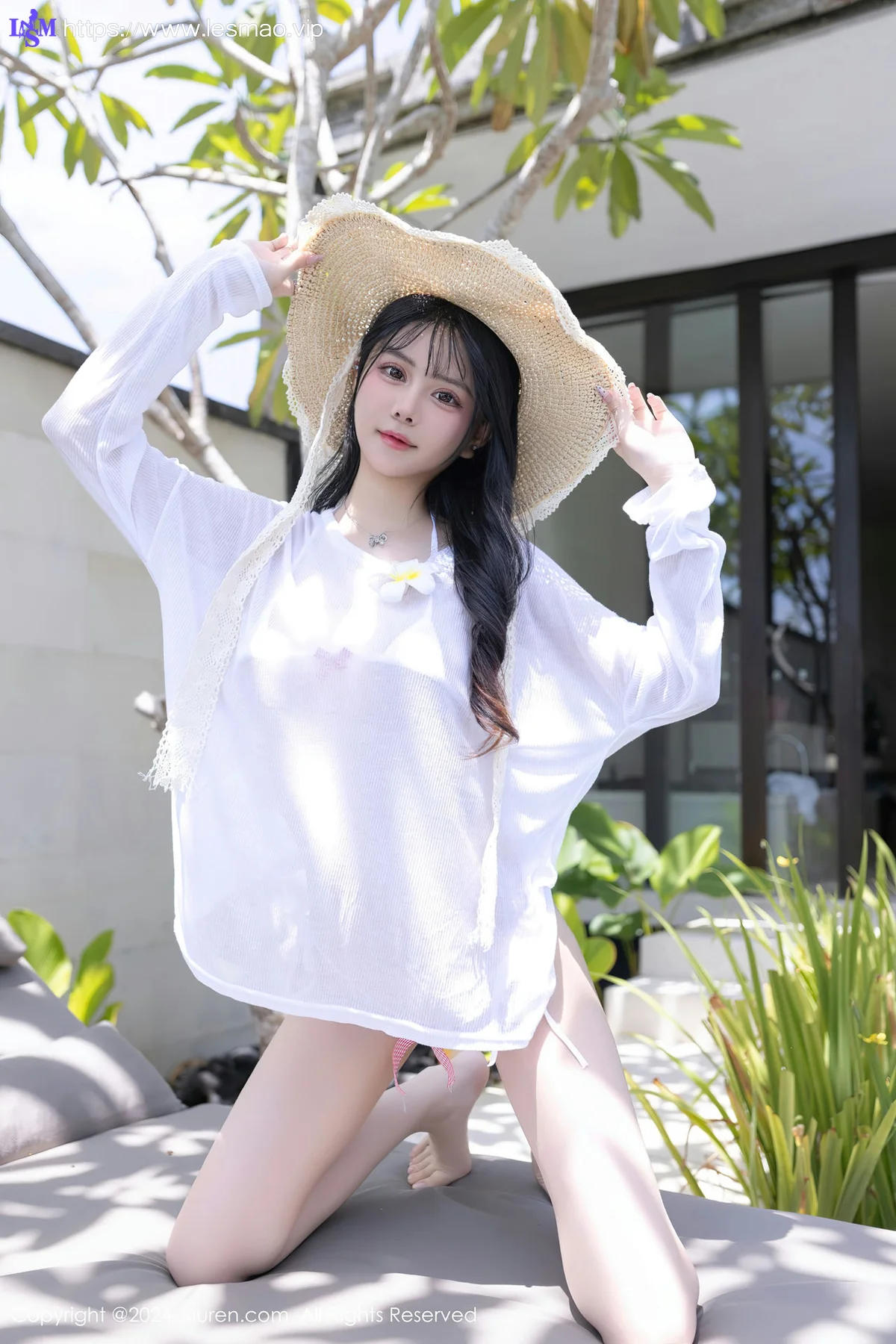 XiuRen 秀人 No.8203  幼幼 白色泳装泰国旅拍111 - 2