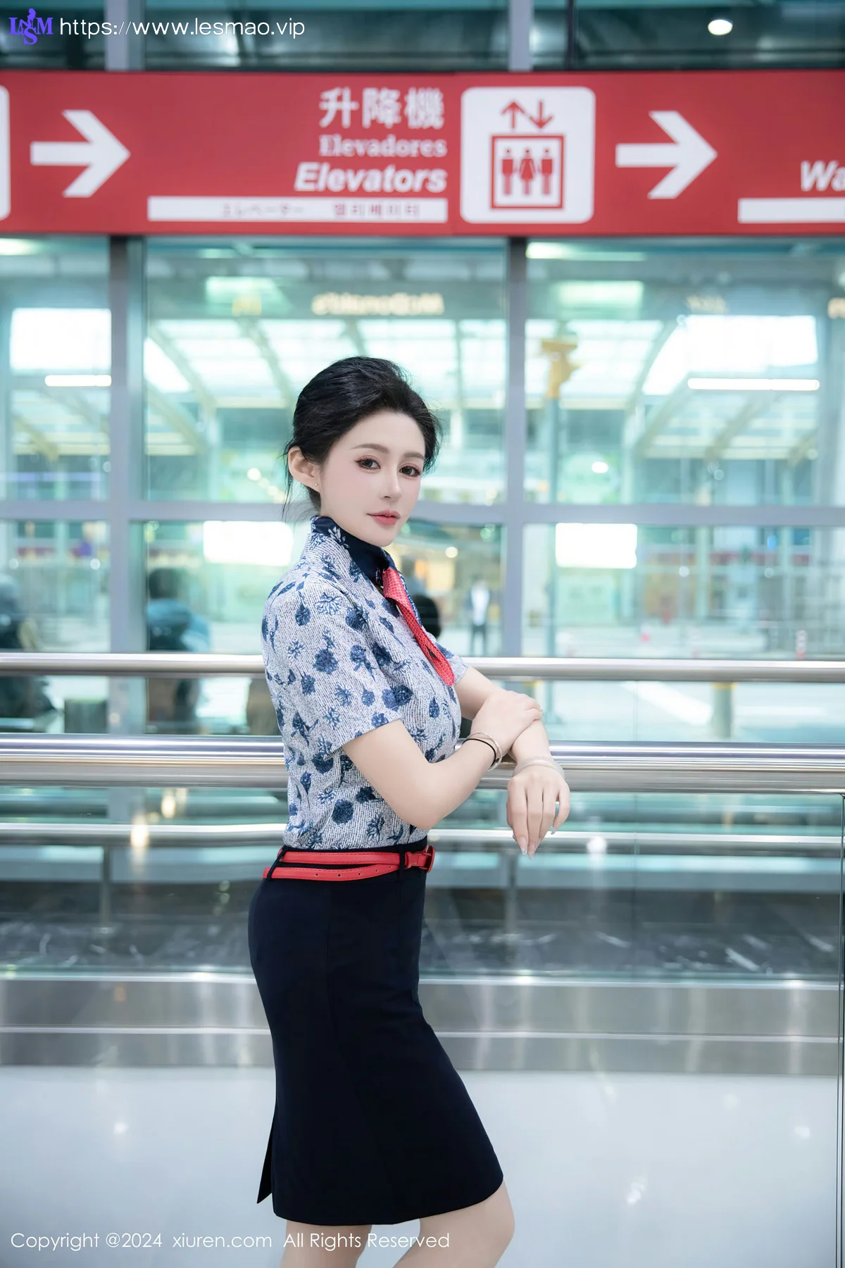 XiuRen 秀人 No.8248  林幼一 空姐制服澳门旅拍1 - 6