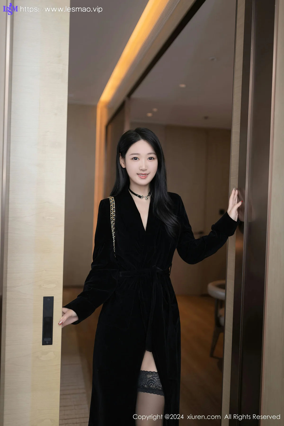 XiuRen 秀人 No.8326 唐安琪 魅惑黑丝性感写真11 - 1
