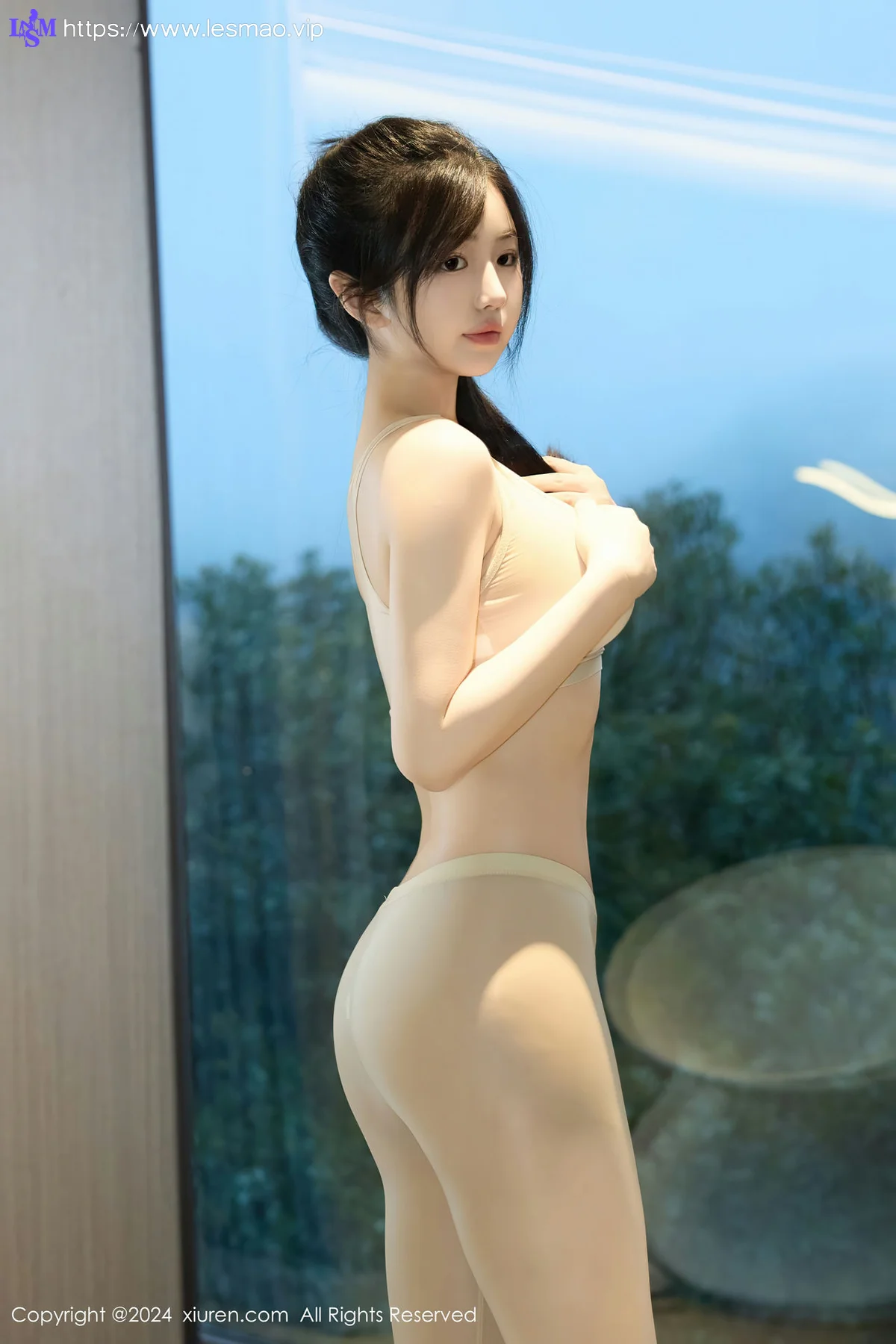 XiuRen 秀人 No.8348 陈小花 肉色瑜伽服性感写真11 - 2