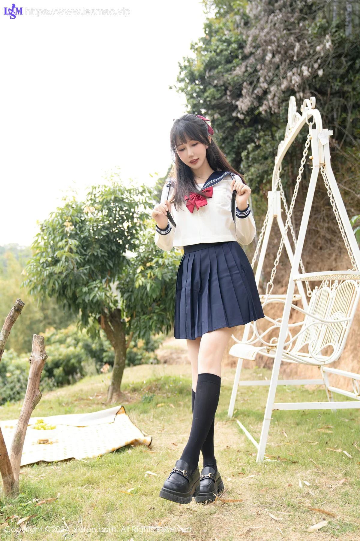 XiuRen 秀人 No.8365 波巧酱 初恋小学妹长白山旅拍 - 1