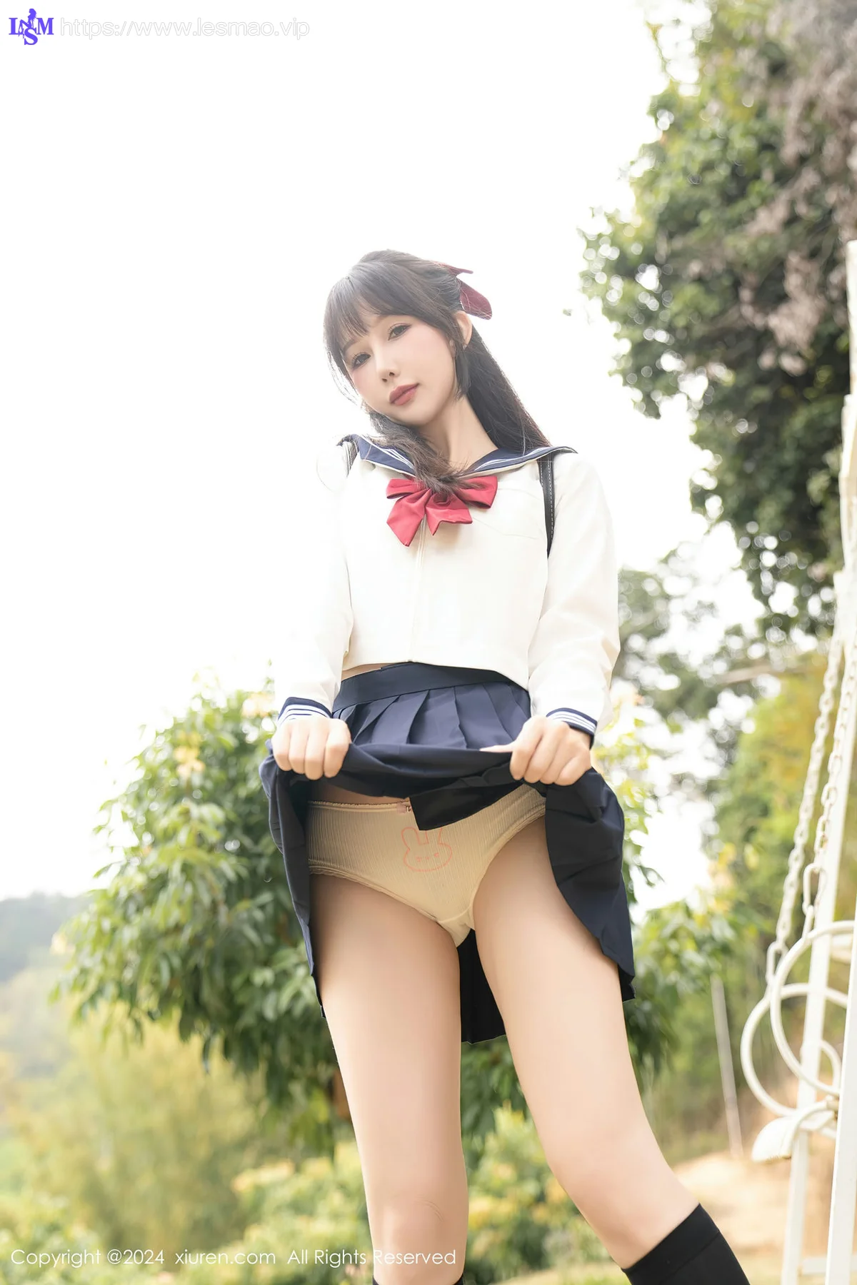 XiuRen 秀人 No.8365 波巧酱 初恋小学妹长白山旅拍 - 2