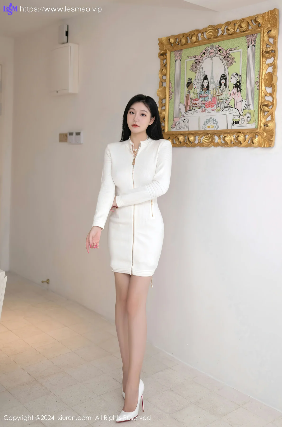XiuRen 秀人 No.8401 安然anran 诱人原色丝袜性感写真22 - 1